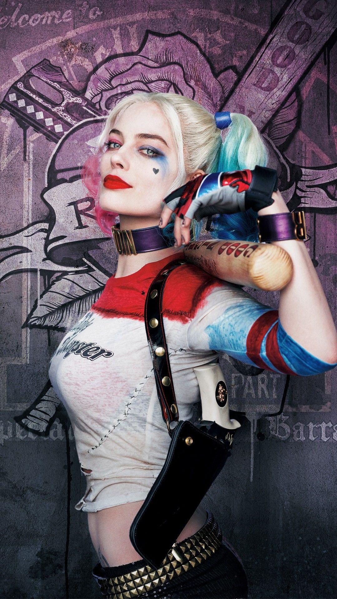 1080x1920 Harley Quinn Android Wallpapers - Top Free Harley Quinn Android Backgrounds - WallpaperAccess