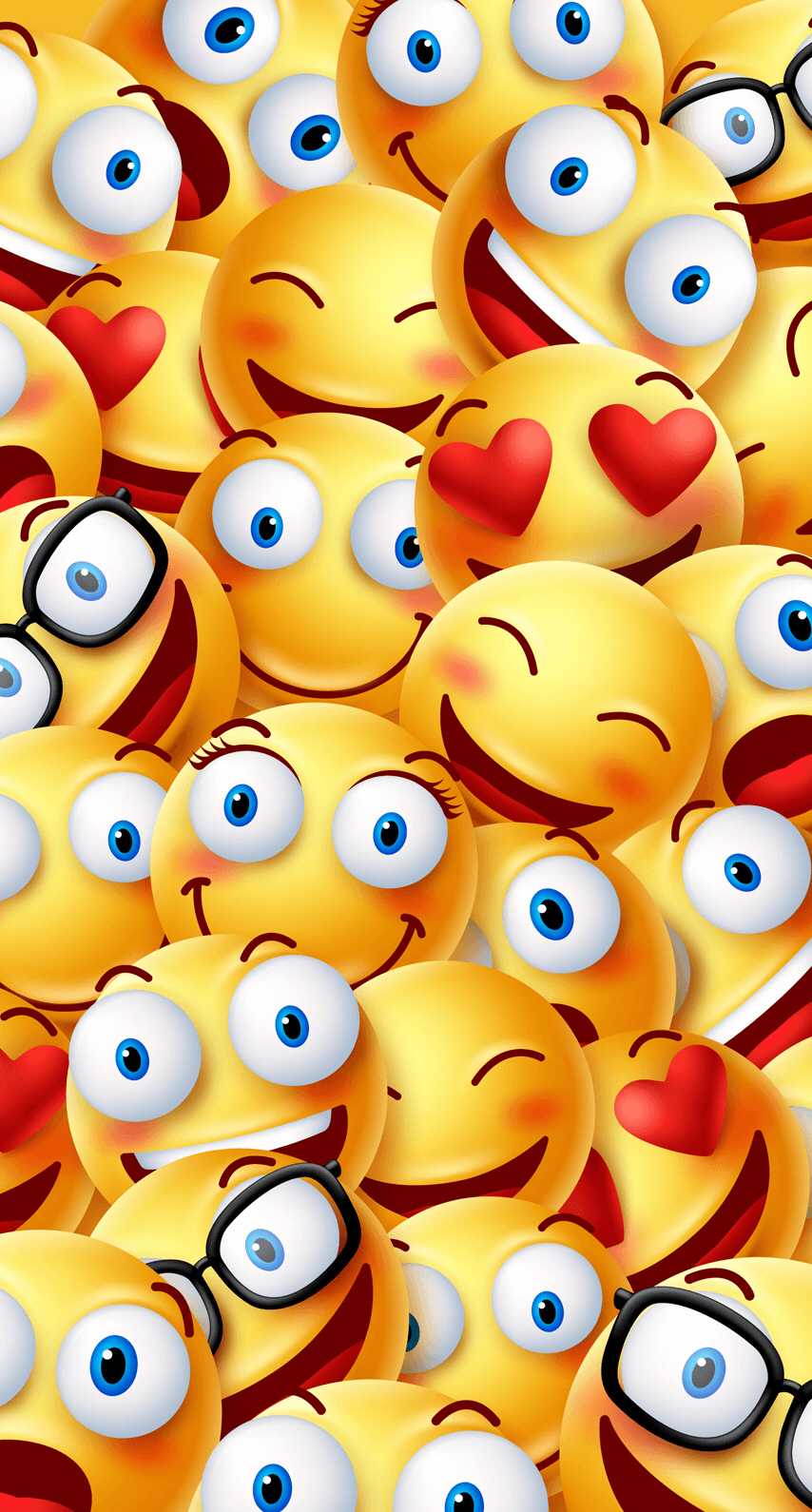 Emoji Phone Wallpapers - Лучшие бесплатные фоновые изображения Emoji для телефонов - WallpaperAccess