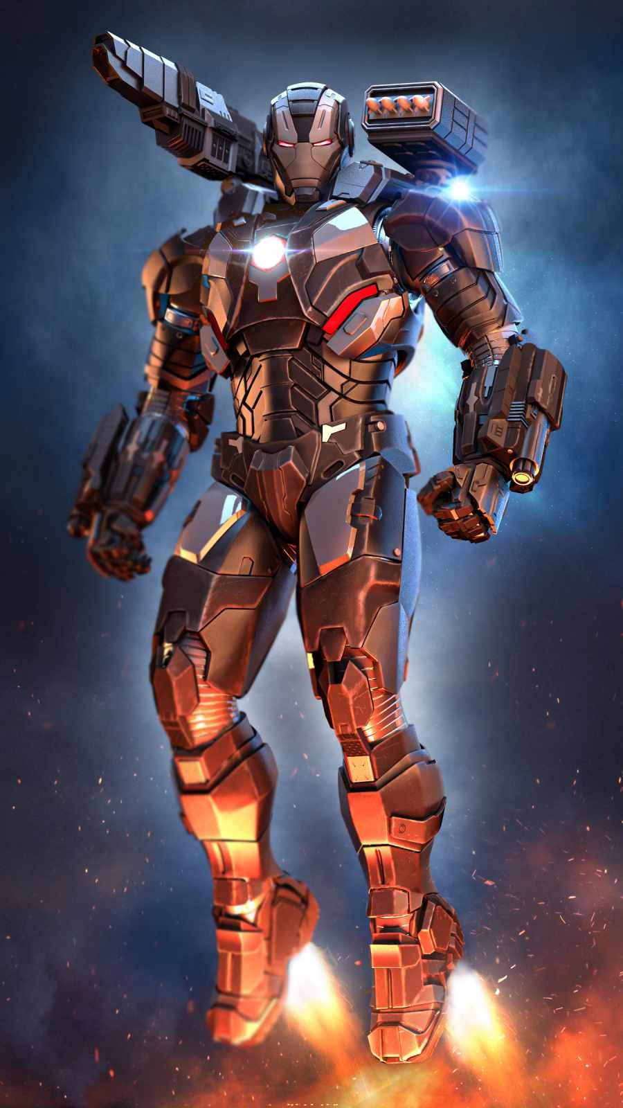 900x1600  punisher War Machine Wallpapers - обои Cave