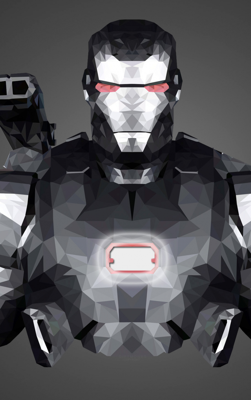 840x1336   Скачать обои 840x1336 War Machine, James Rhodes, Superhoer, Minimal, iPhone 5, iPhone 5S, iPhone 5C, iPod Touch, 840x1336 HD Фон, 9959