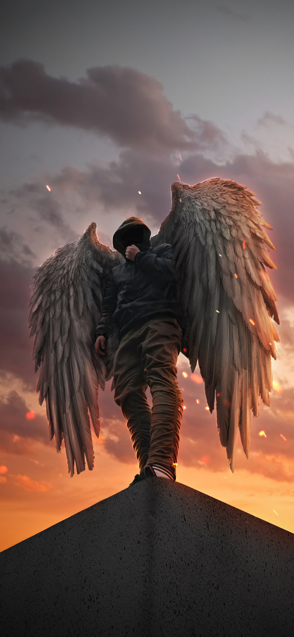 1125x2436  watch Faces Wallpapers - обои пещера 