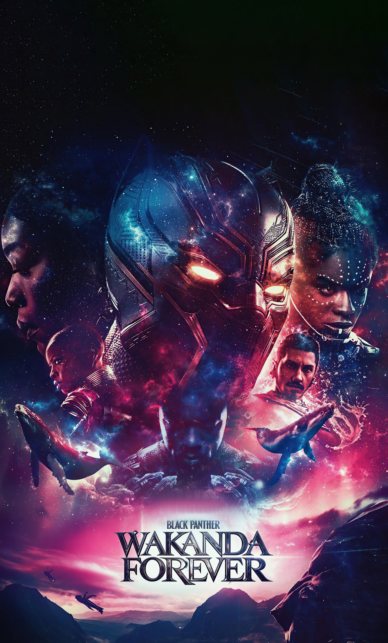 1280x2120  1280x2120 Black Panther Wakanda Forever 4K iPhone 6+ HD 4K Обои, изображения, фоны, фотографии и картинки 