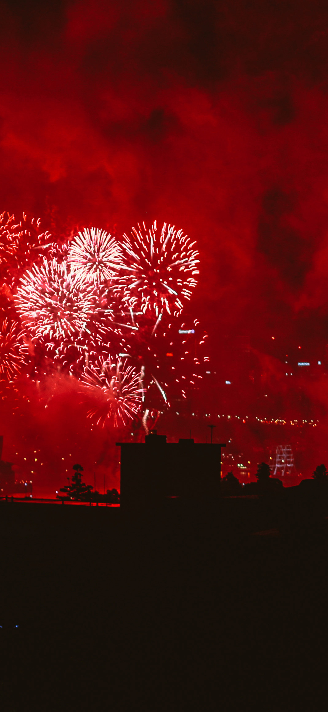 1125x2436  best Fireworks iPhone SE HD обои - Ilikewallpaper