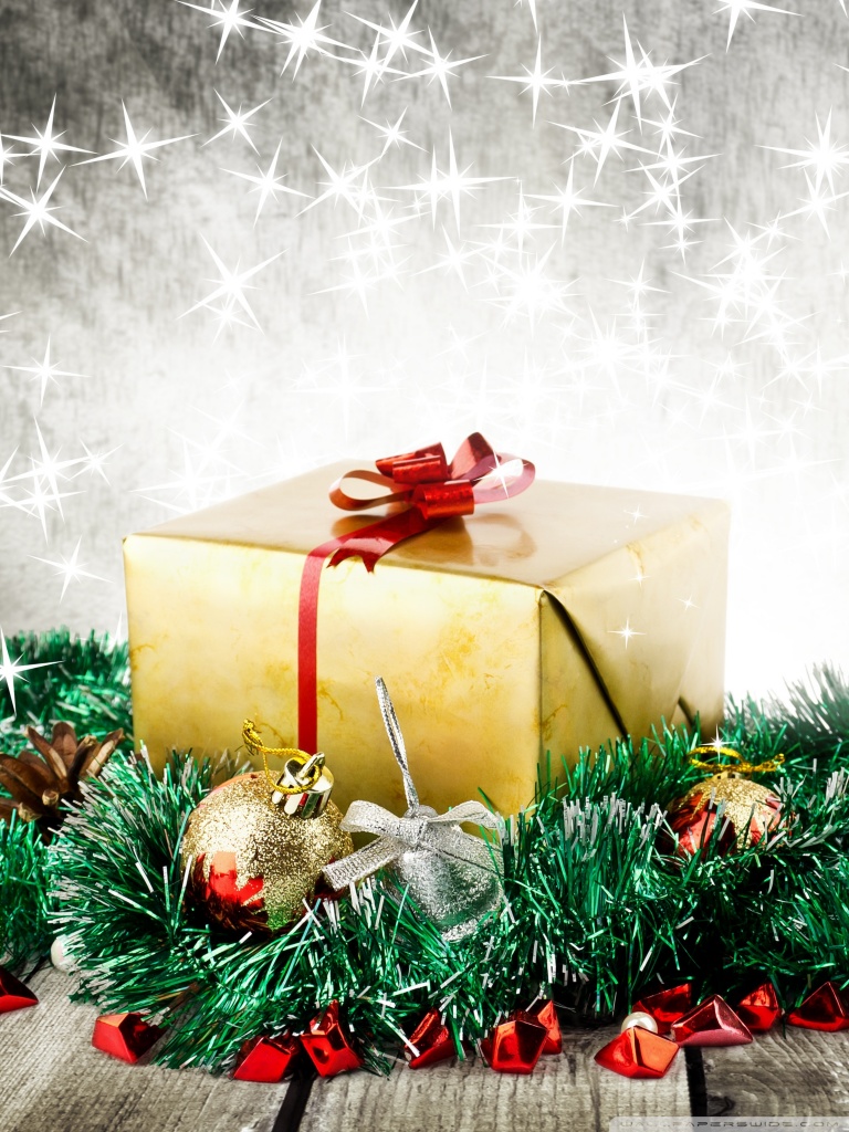 768x1024  christmas Presents Walpaper , сезоны, подарки, дерево, подарок, зима, подарок, Санта, HD Телефон Обои | Peakpx