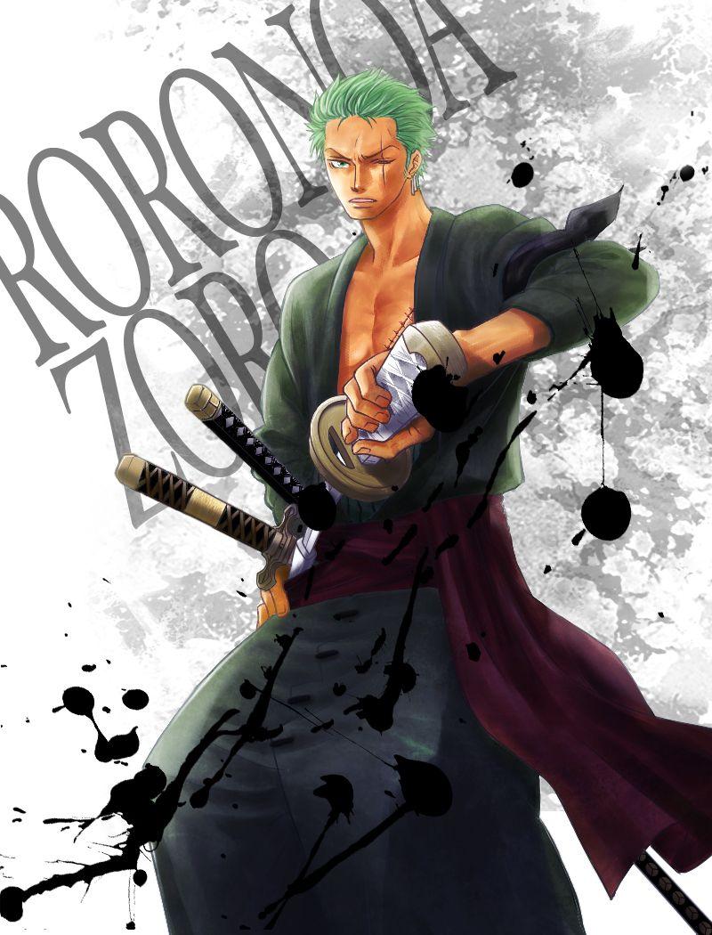 800x1050  roronoa Zoro обои 17 | Fond D'Ecran Dessin, Image Fond Noir, Dessin de Chat Mignon