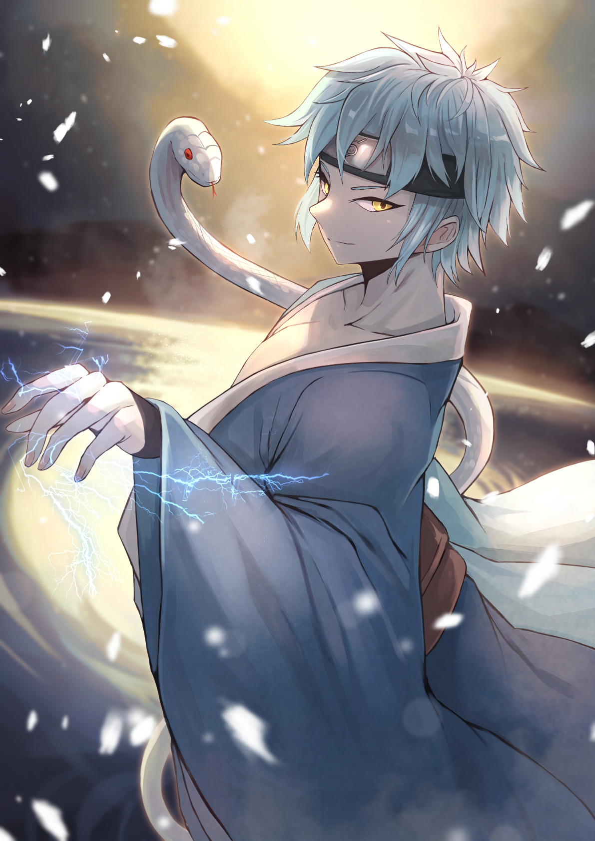 1191x1684 wallpaper Id: 302815 / Anime Boruto Phone обои, Mitsuki (Naruto), голубые волосы, желтые глаза, Boruto: Naruto Next Generation, 1440x3200 бесплатно скачать 