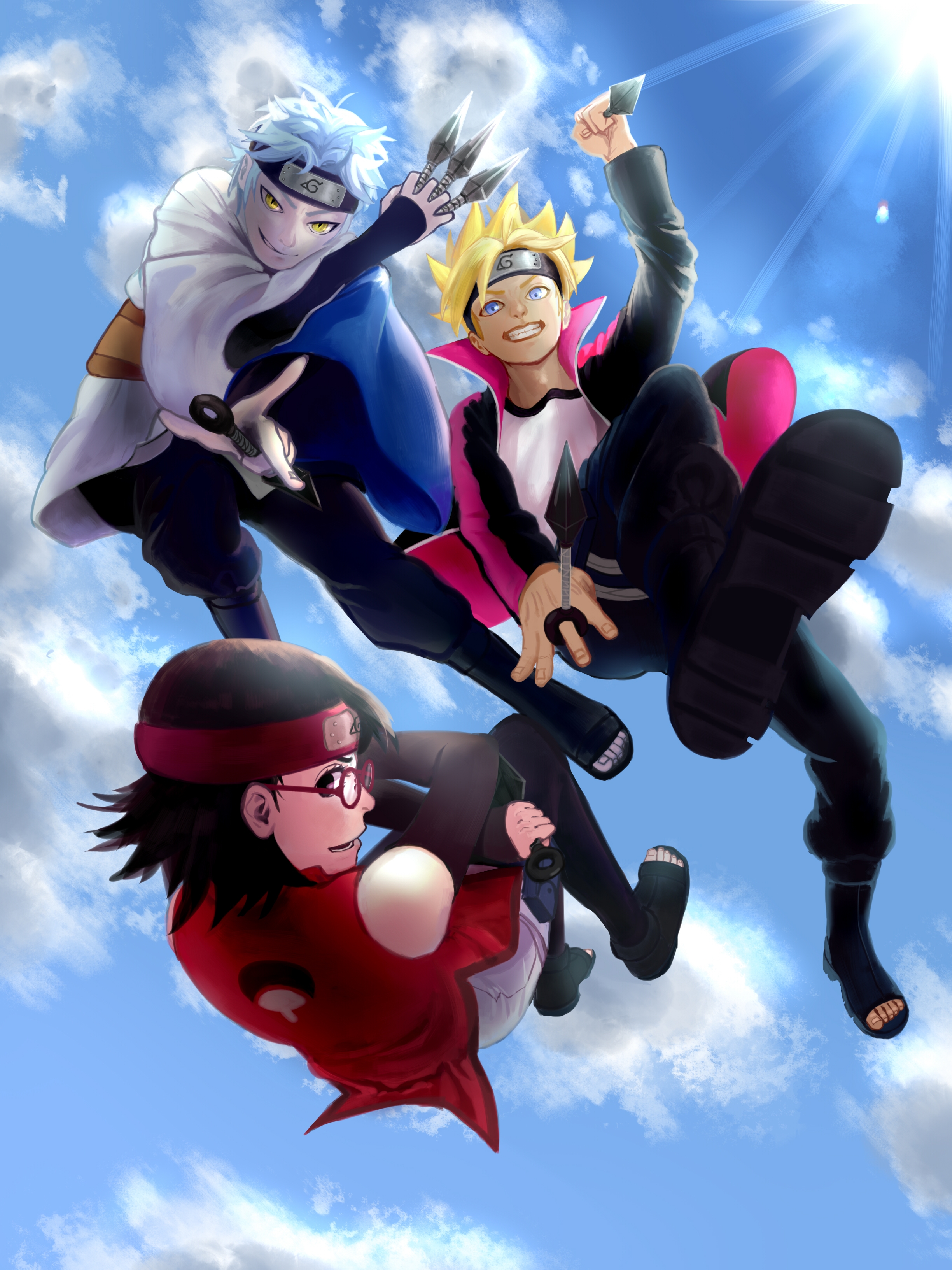 2448x3264 mitsuki и Boruto от FU11Meta1a1 - Мобильная безразличка 