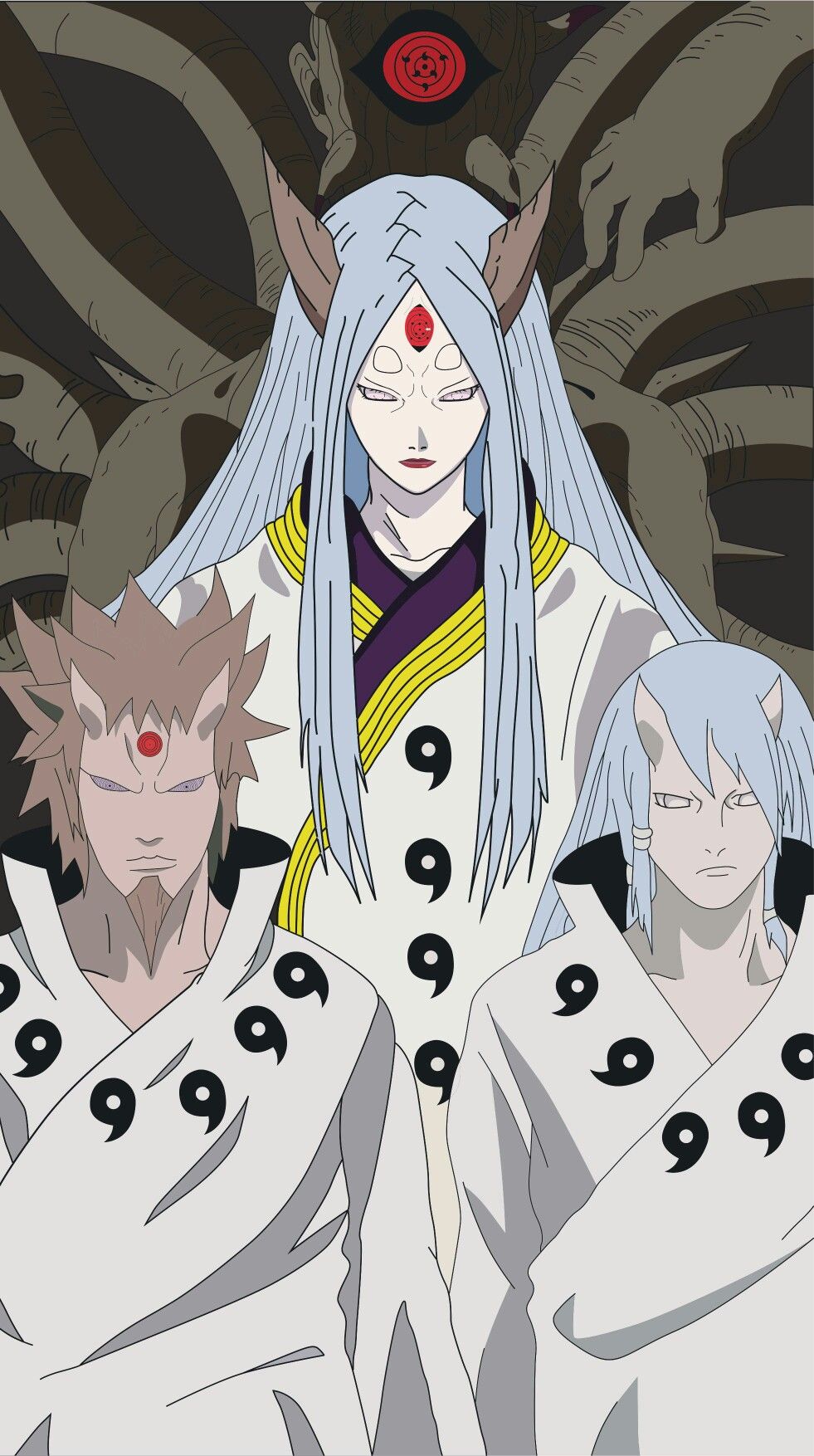 Кагуя Ооцуцуки и ее сыновья