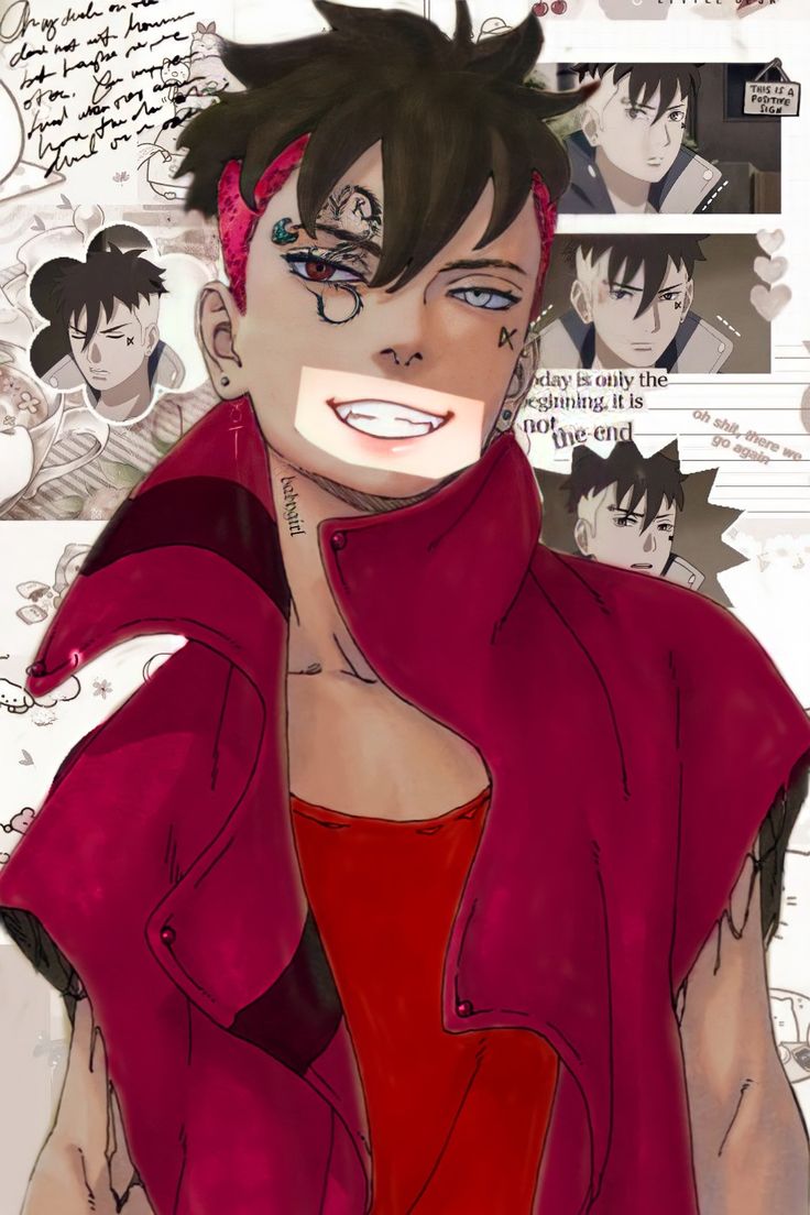 736x1104  Download Kawaki Boruto Fight Together Wallpaper | Wallpapers.com 