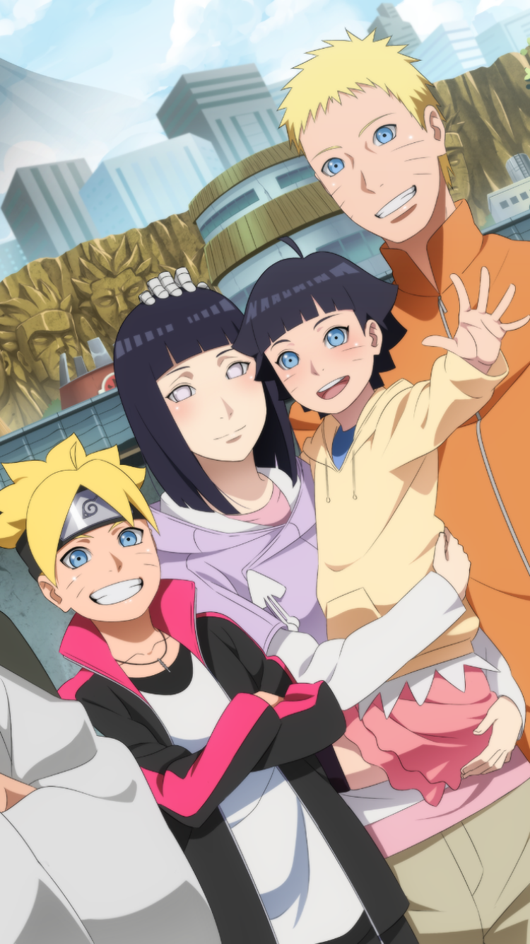 750x1334   Wallpaper Id: 439190 / Anime Boruto Phone Wallpaper, Hiashi Hyūga, Наруто Узумаки, Himawari Uzumaki, Boruto Uzumaki, Hinata Hyuga, 750x1334 Free Dulecd 