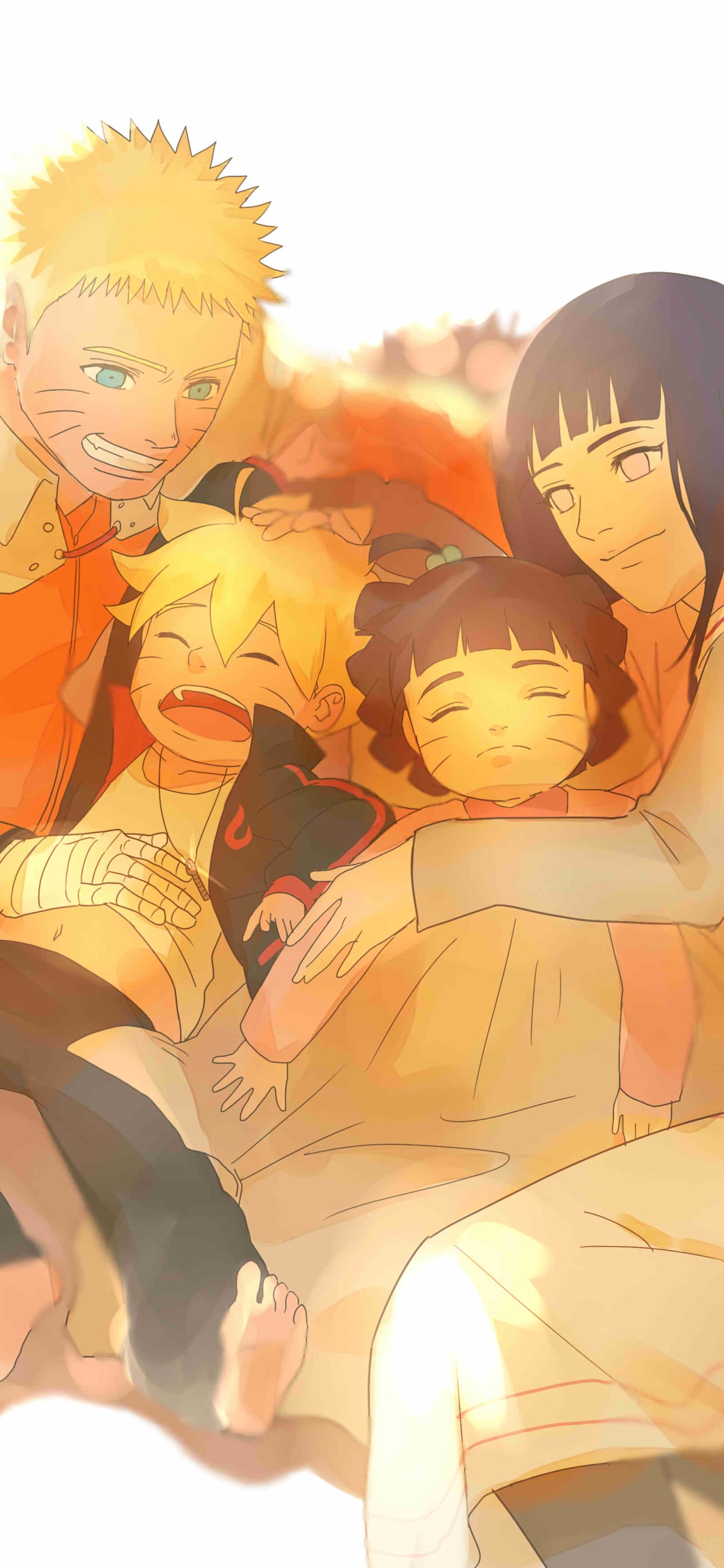 1125x2436  himawari | Обои Наруто Шиппуден, аниме Наруто, Наруто Симпатичный 