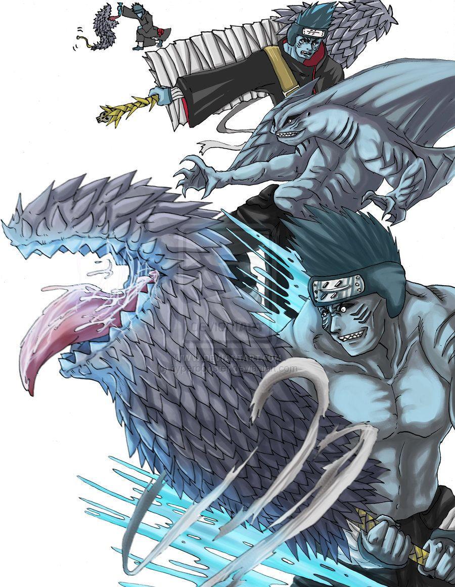 900x1161  kisame Hoshigaki, Akatsuki, Hoshigaki, Itachi, Kisame, Naruto, Shomehada, Sea, HD Телефонные обои | Peakpx