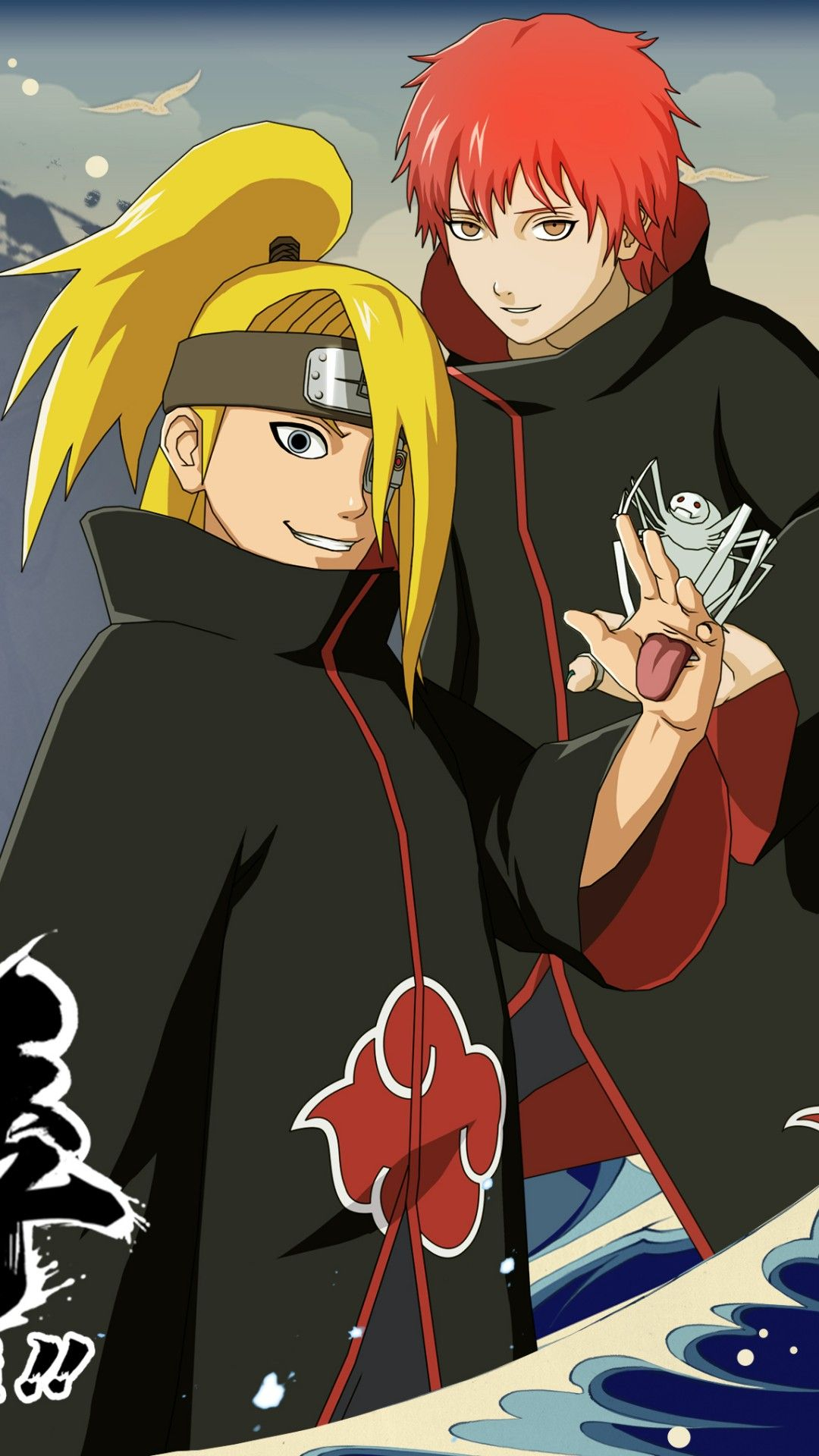 1080x1920 Deidara Akatsuki 4K обои № 24 