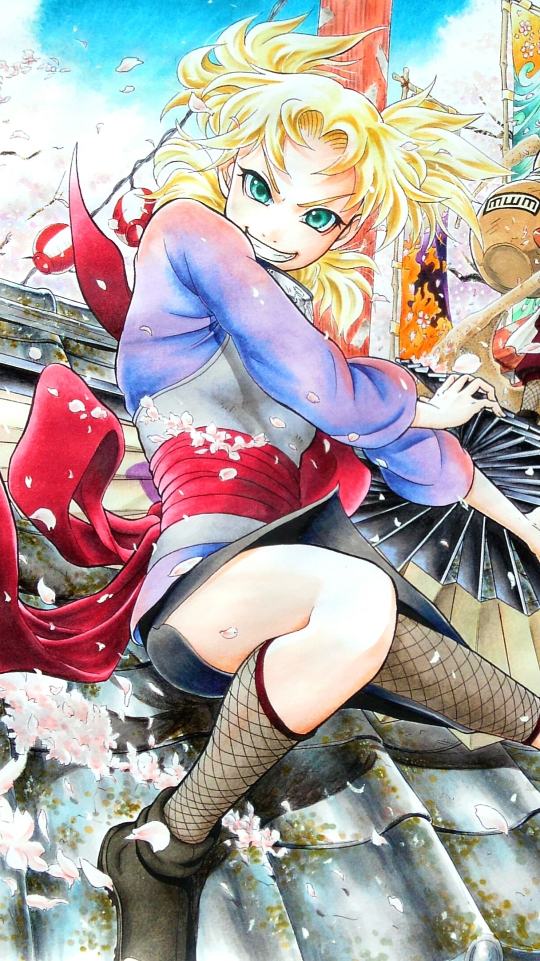 1080x1920   ดาวน์โหลด HD Temari обои Apk สำหรับ Android