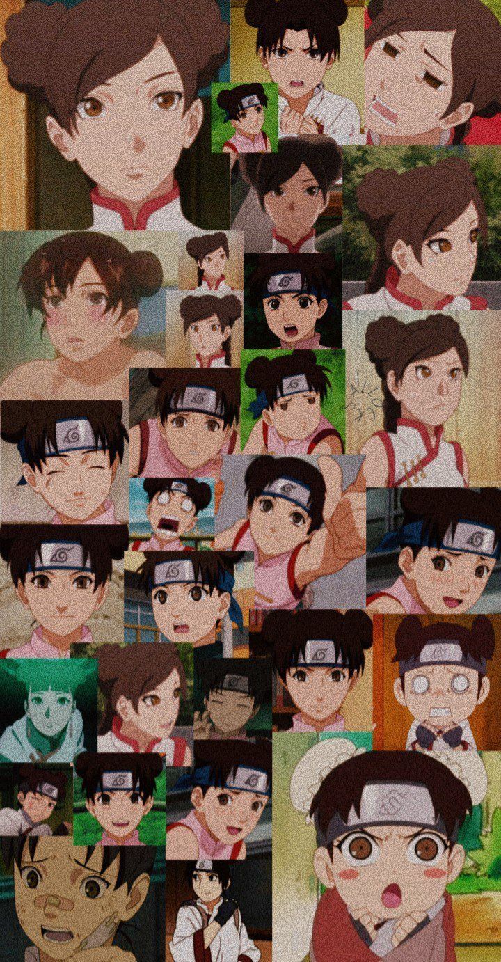 720x1382  NEJI и Тентен * Такой грустно * - Обои пещера 