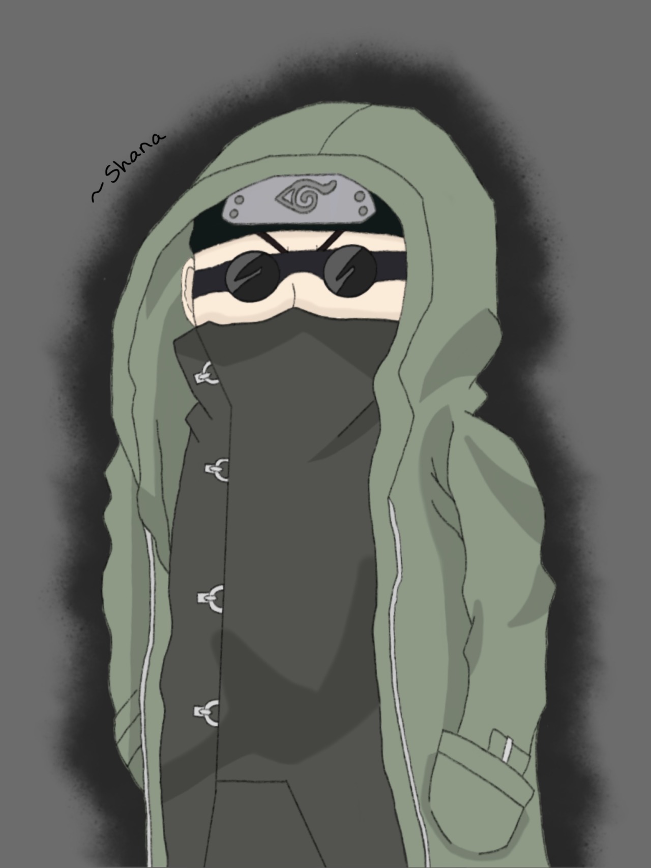 1280x1707   Шино Абураме - Команда Куренай | Daily Anime Art