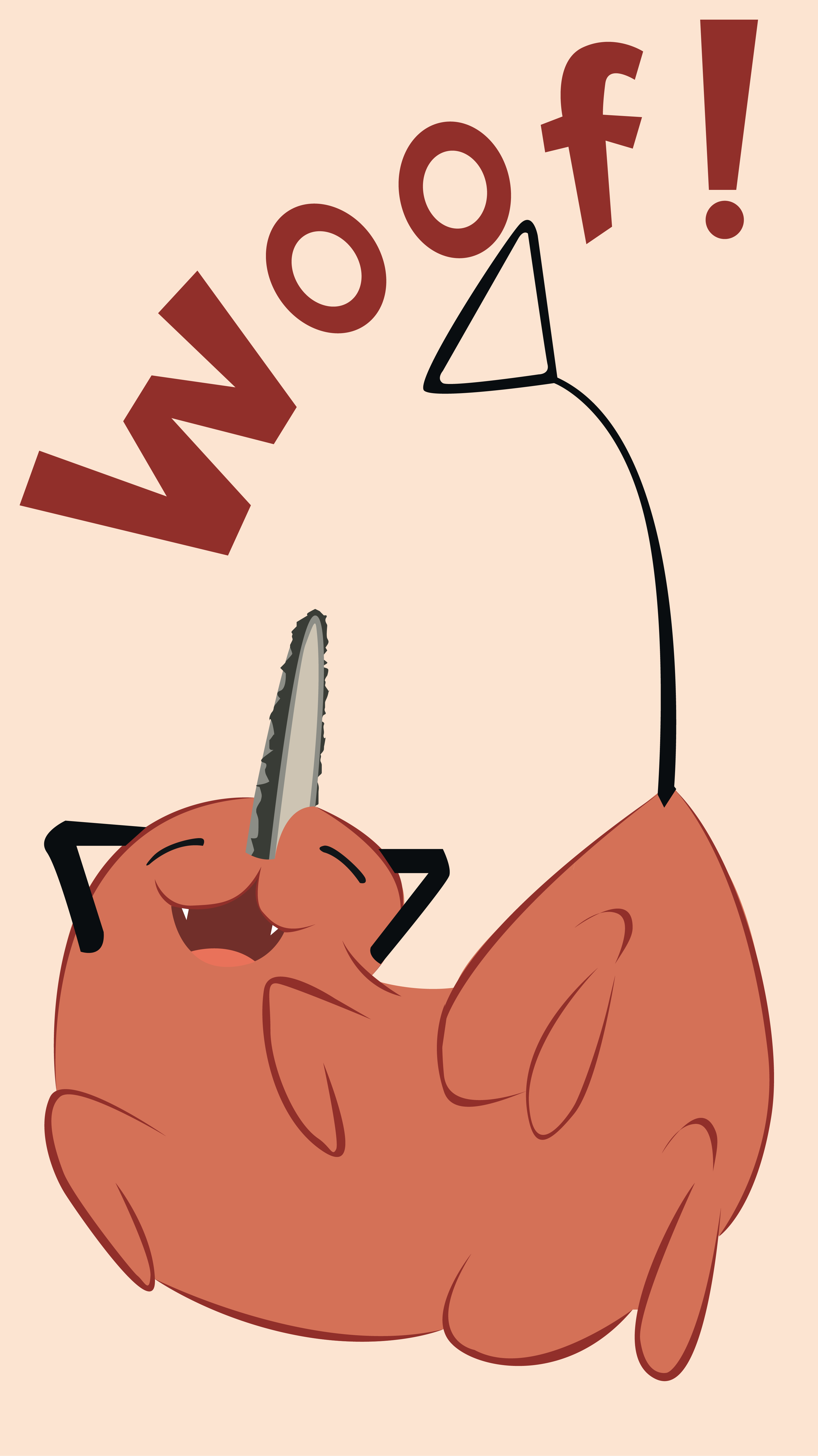 3125x5559  pochita обои - обои пещера 