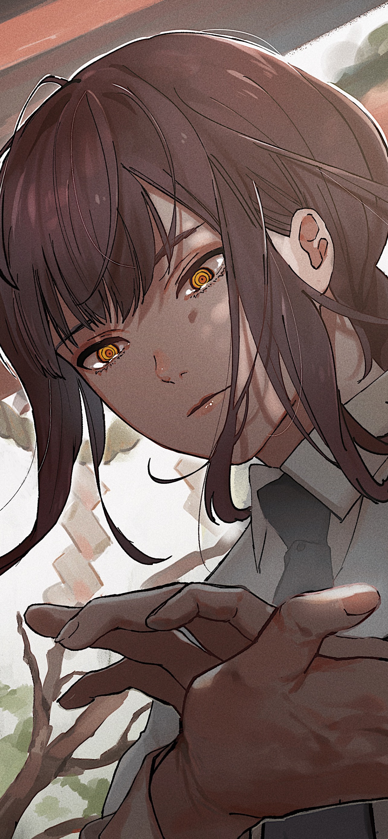 1284x2778   Wallaper Id: 336872 / Anime Bainsaw Man Phone WallpapМакима (Человек по бензопилам) 4K Телефон iPhone обои № 5021B 