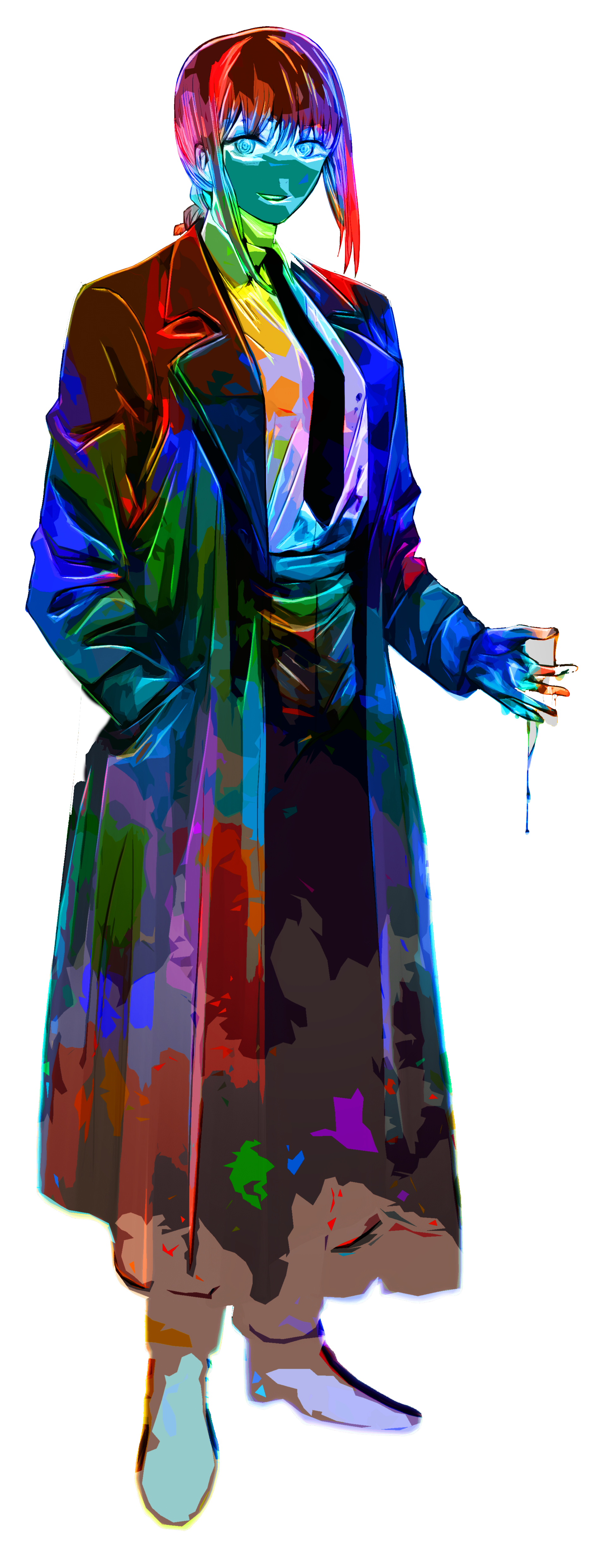 1928x4961  Chainsaw Man Makima Wallpapers - обои пещера 