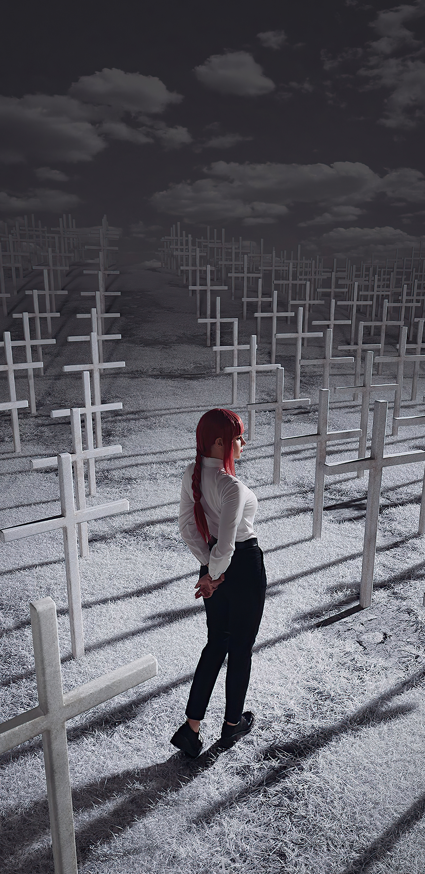 1440x2960  makima Bainsaw Man обои от Aaron_visuals_ - Скачать на Zedge ™ | A805