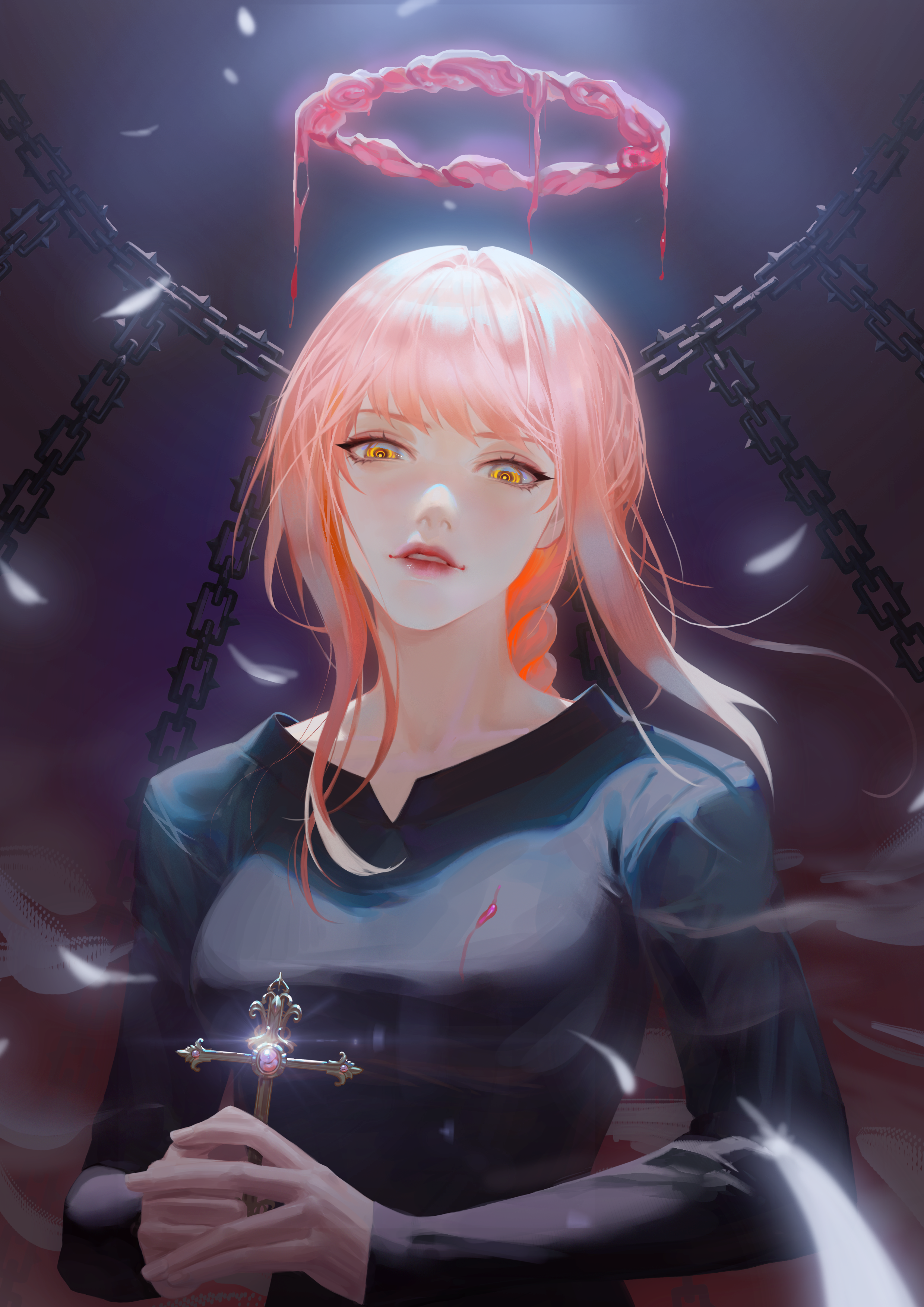 2480x3508  Makima, Naruto, Otaku, Bainsaw, манга, бензоньявмана, власти, денджи, аниме, HD Телефон Обои | Пикпкс