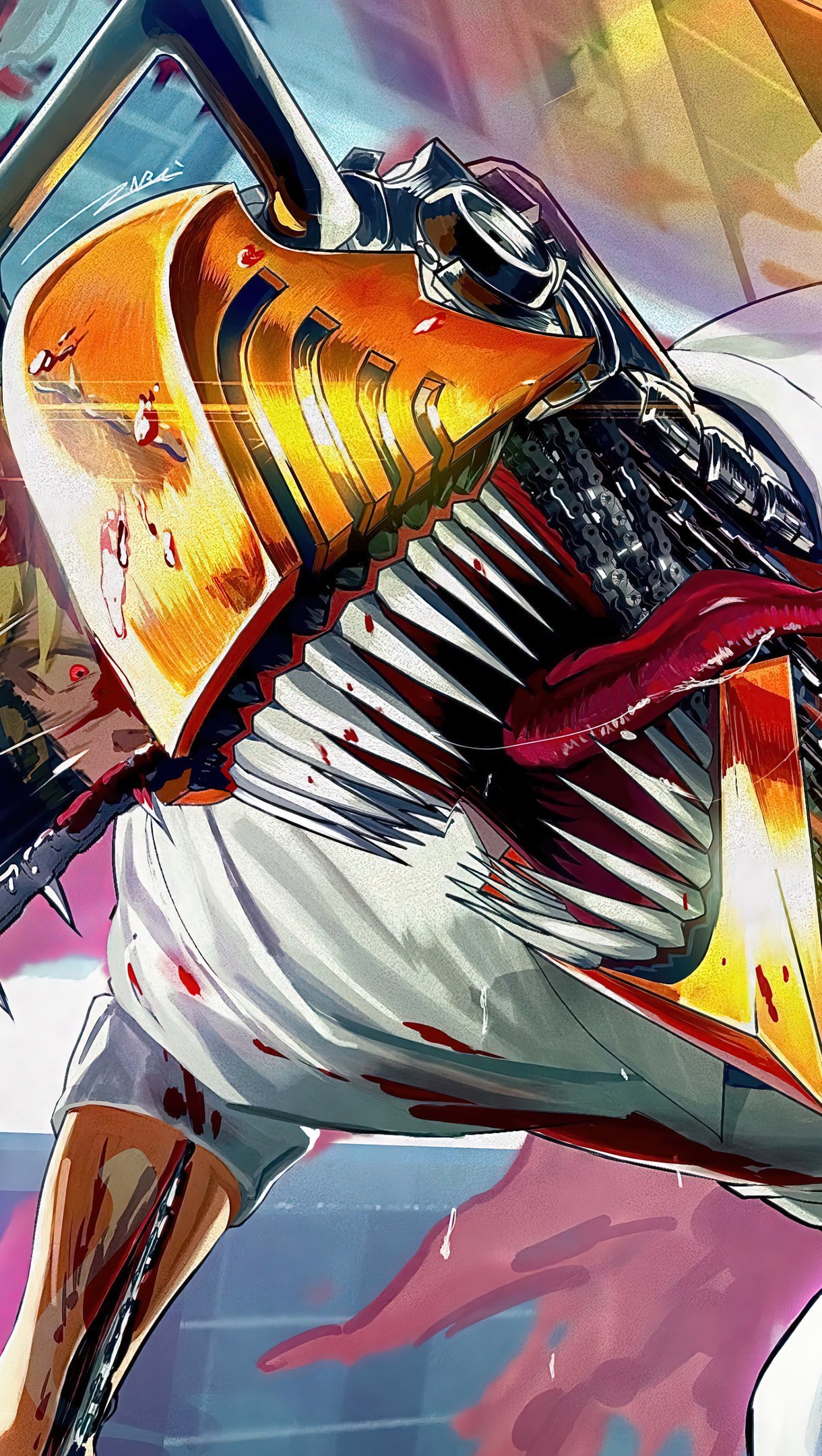 1220x2160  CHINESAW MAN Обои - NAWPIC