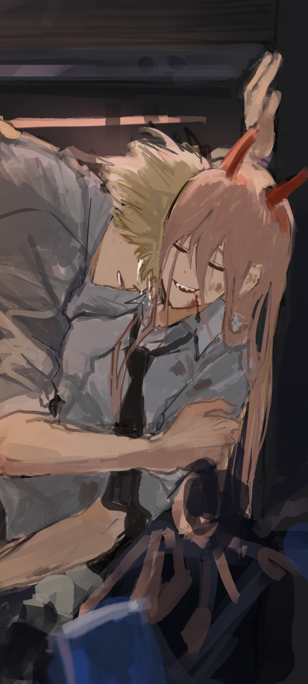 1080x2400   Wallpaper Id: 428501 / Anime Bainsaw Man Phone обои, денджи (человек бензопила), 750x1334 бесплатно скачать 