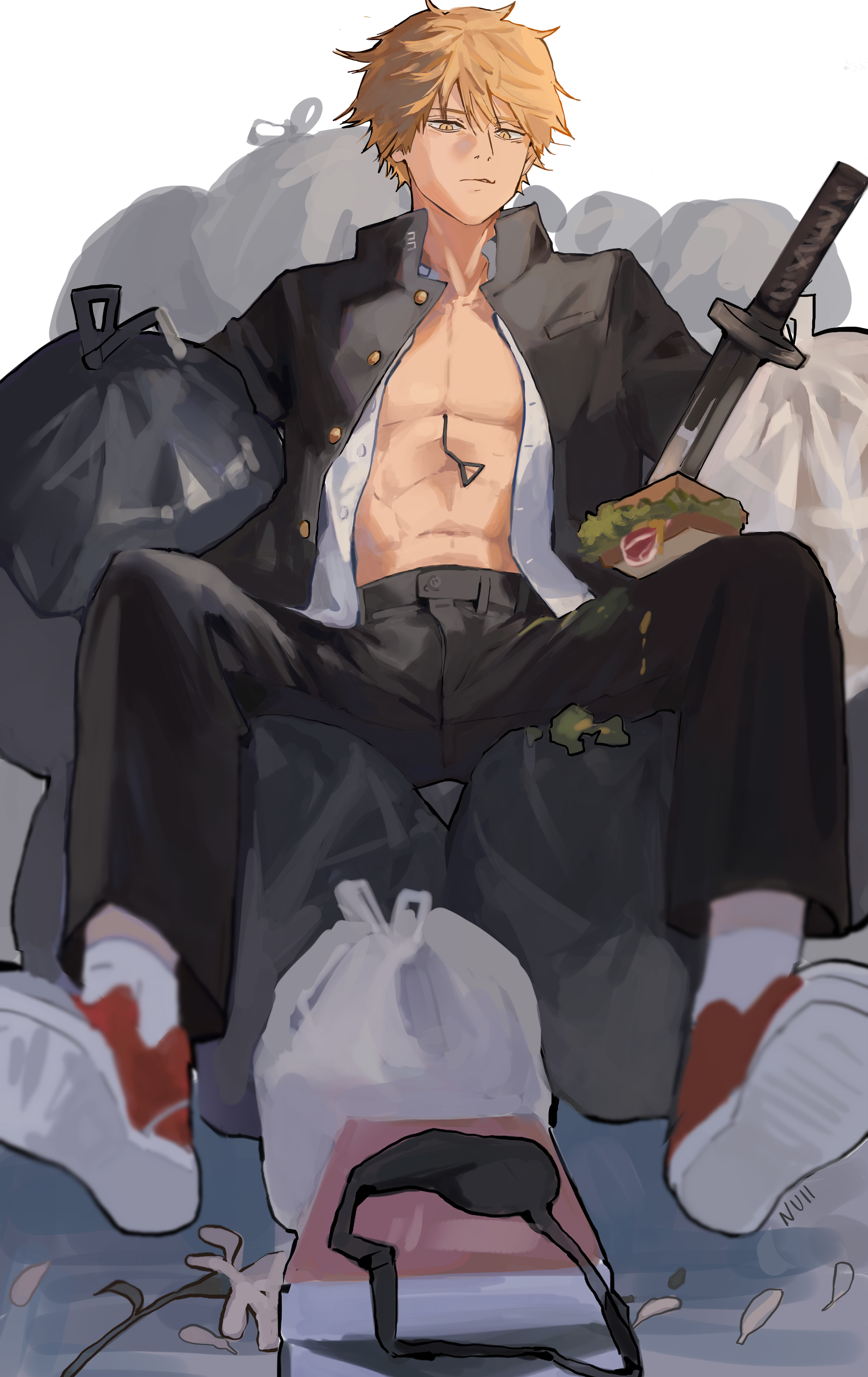 1988x3153   Человек из бензопила, аниме, бензоньявман, денджи, манга, HD Телефон Обои | Peakpx