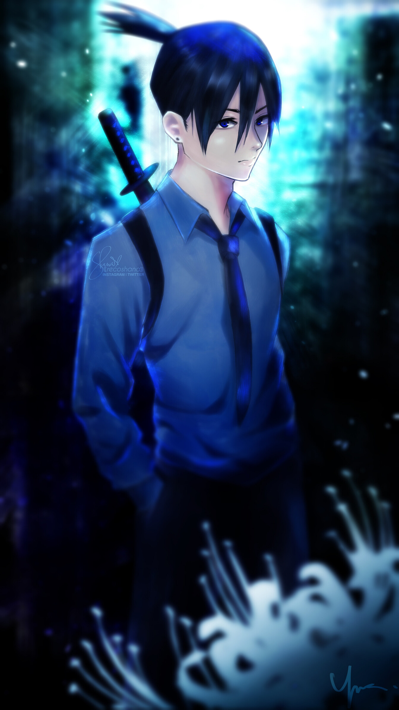 1344x2389  Aki Hayakawa Chainsaw man minimalist wallpaper by TheRulGR on DeviantArt