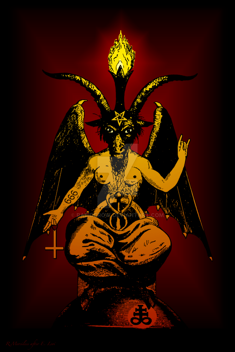 820x1230  Baphomet Обои для мобильного телефона - Обои Cave