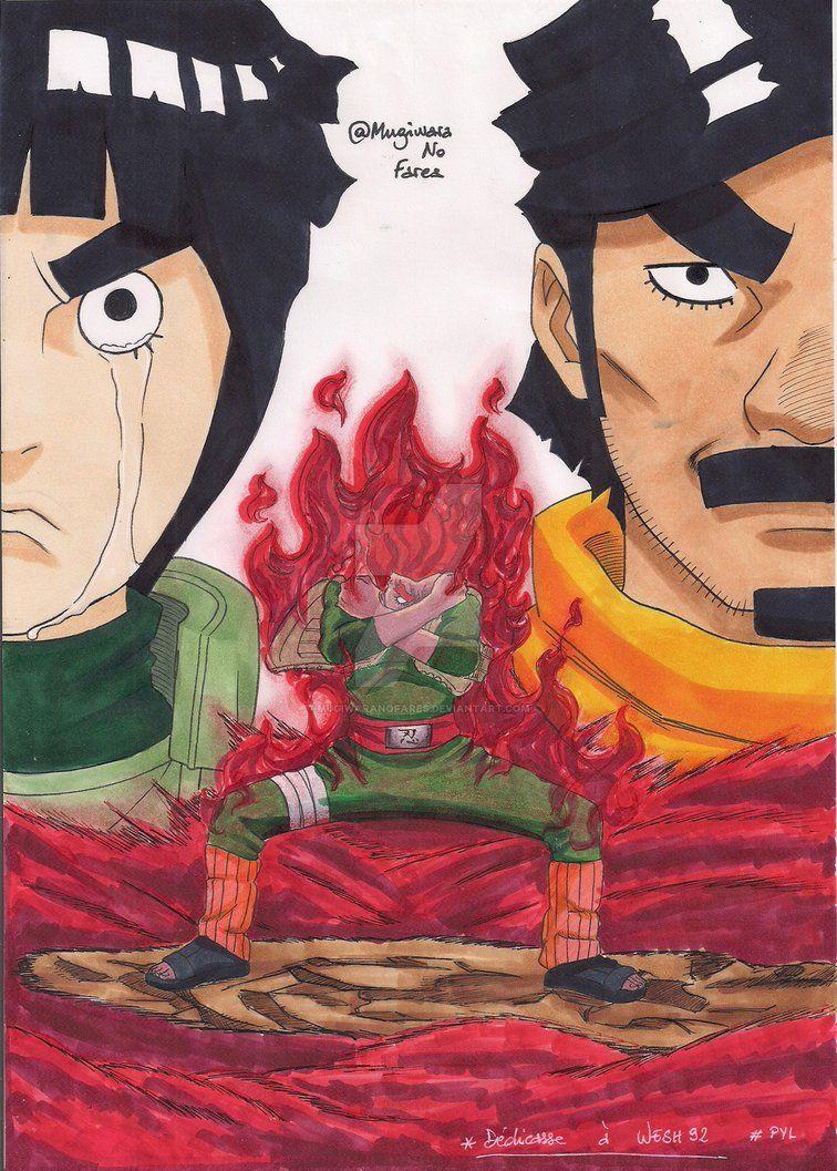 756x1057  8 Gates Might Guy Vs Banki Kenpachi - Battles - Comic Vine