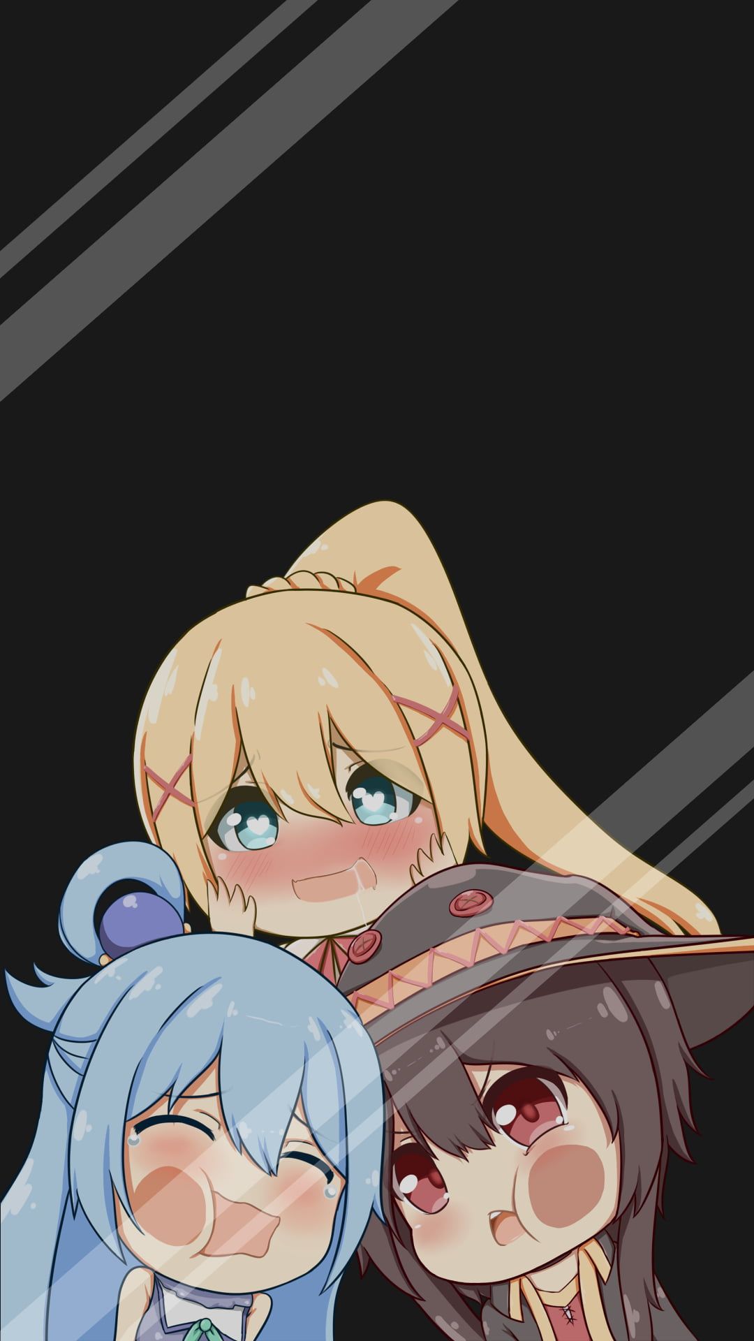 1080x1920  megumin kawaii обои - обои пещера 