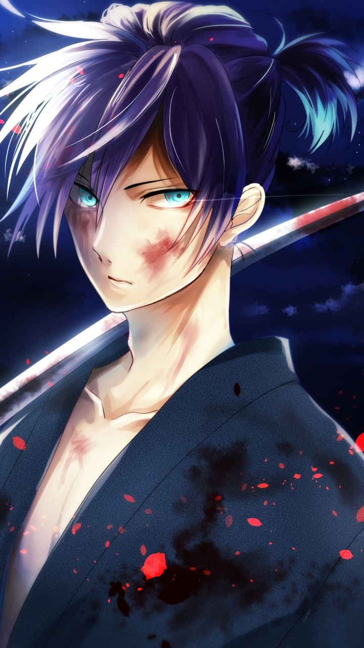 720x1280   Download обои 720x1280 Noragami, Yato, Man, Face, Katana Samsung Galaxy S3 HD Фон | Noragami Anime, Yato Noragami, Noragami