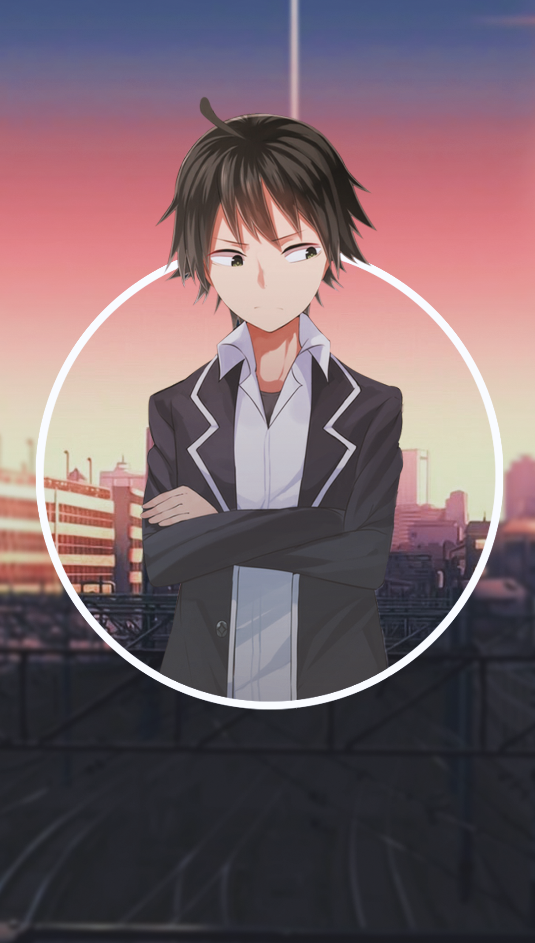1080x1902  anime Quotes Hikigaya, Hachiman Quote Mobile HD Телефон Обои | Pxfuel 