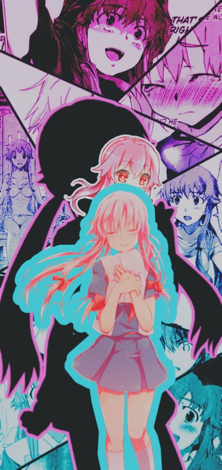 720x1520  mirai nikki (будущий дневник) 720x1280 Wallpapers