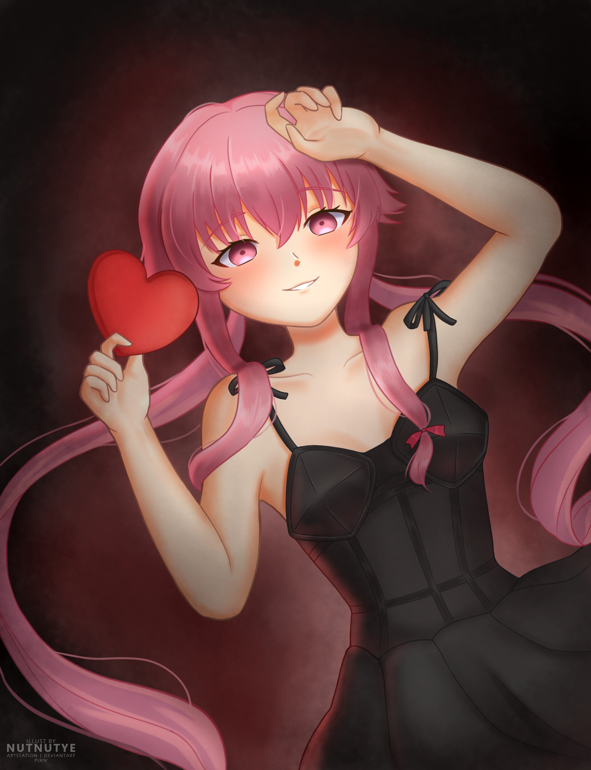 1920x2500  yuno gasai обои HD apk voor android скачать 