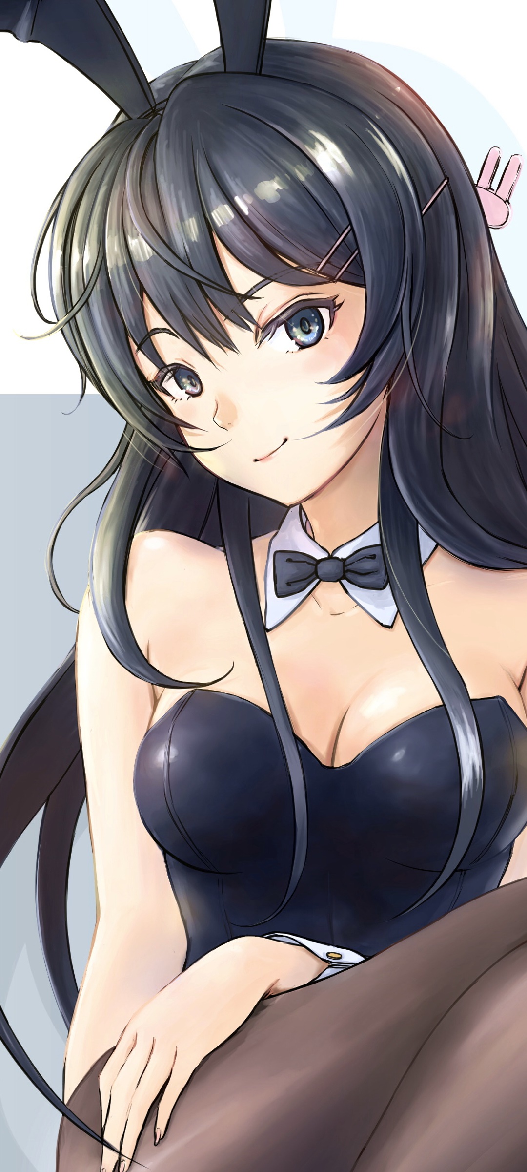 1080x2400   Wallpaper Id: 356813 / Anime Rascal не мечтает о кроликах Senpai Телефон, Mai Sakurajima, костюм, 1080x2400 бесплатно скачать 