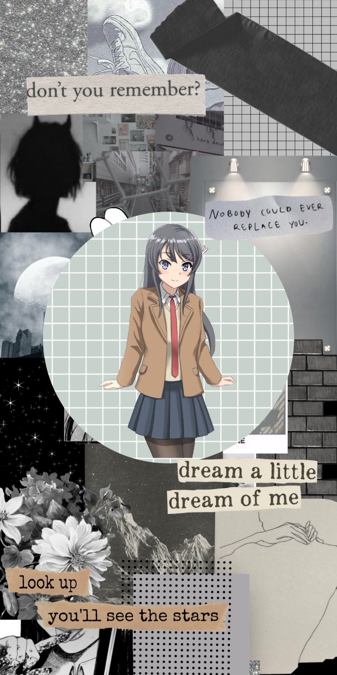 1080x2160  SAKURAJIMA MAI SENPAI из SEISHUN BUTA YAROU WA BUNNY - Girl Girl Senpai Transparent, HD PNG Скачать - Kindpng