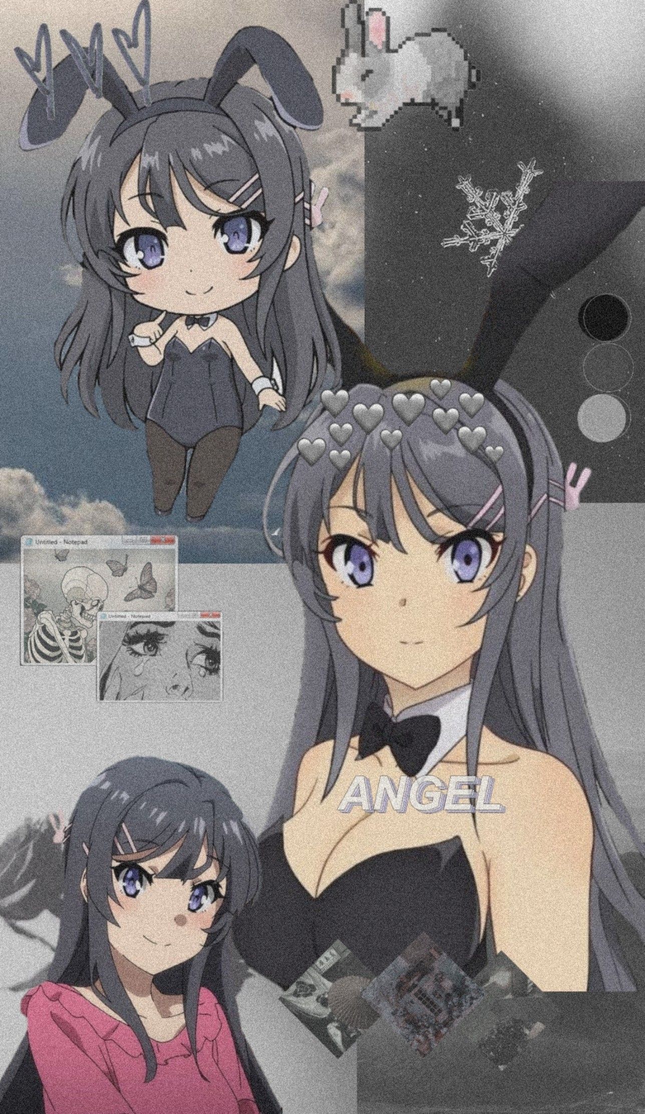 1288x2222  seishun buta yarou wa bunny Girl senpai no yume wo - 800x1074 Обои - Teahub.io 