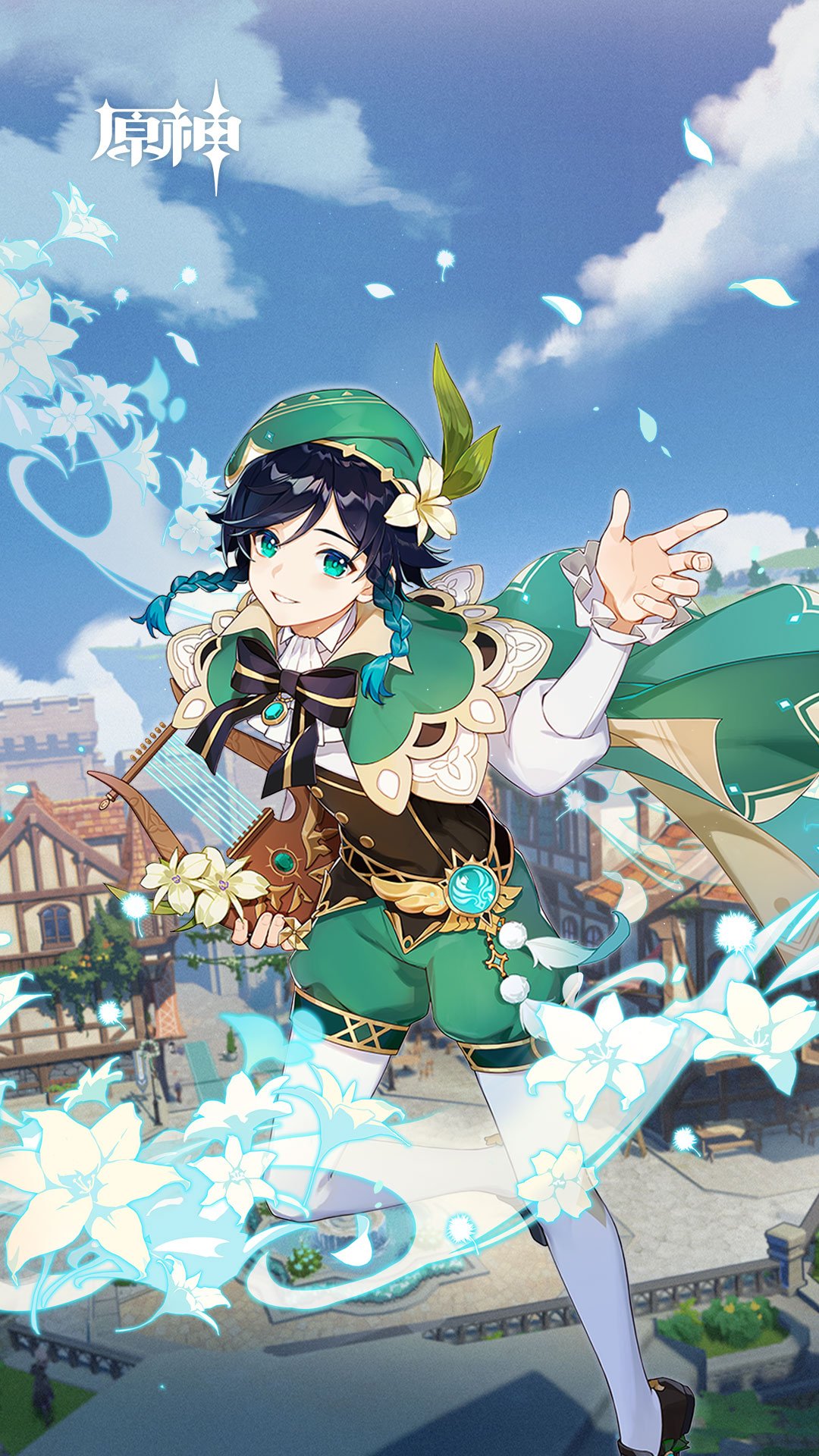 1080x1920  VENTI GENSHIN IMPACT WALLPAPERS - Обои пещера Cave