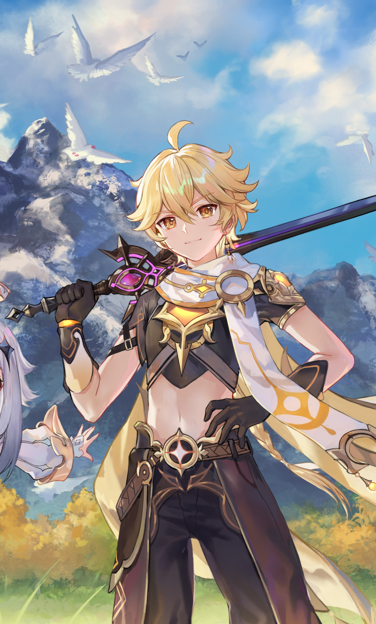 1280x2120  venti. Откройте для себя больше аниме, игр, Genshin Empact, Venti, Venti Genshin Impact Wallpaper. https: //www.ko… | Бесплатные обои HD, анимированные изображения, обои 