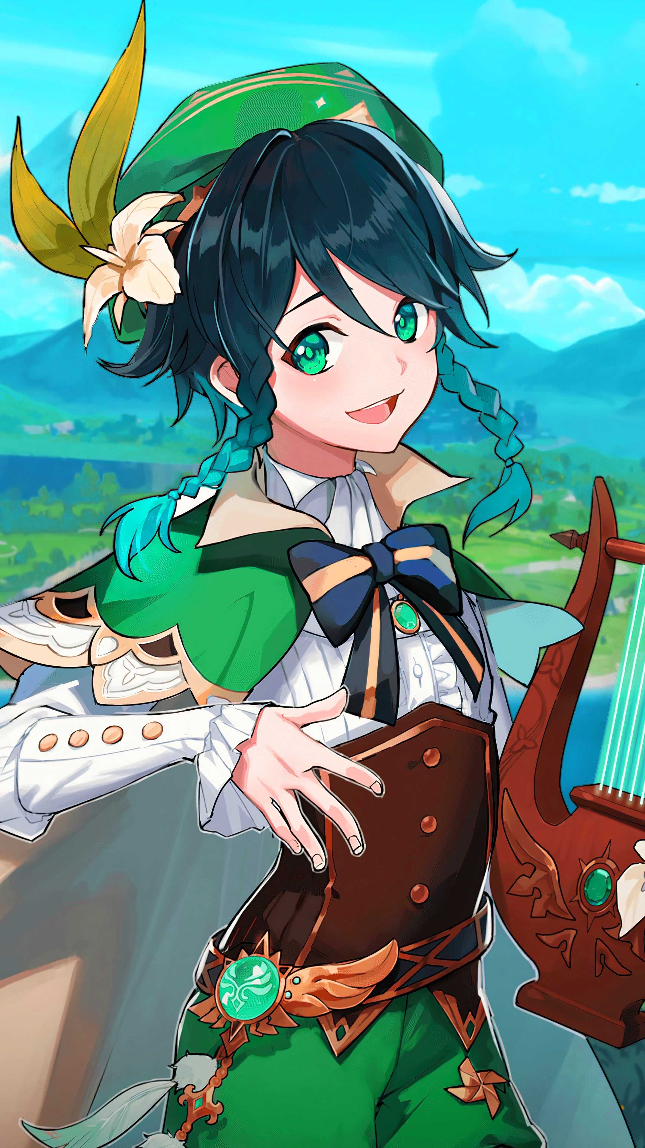 2160x3840  XIAO, Venti Genshin Impact HD Телефон Обои | Pxfuel