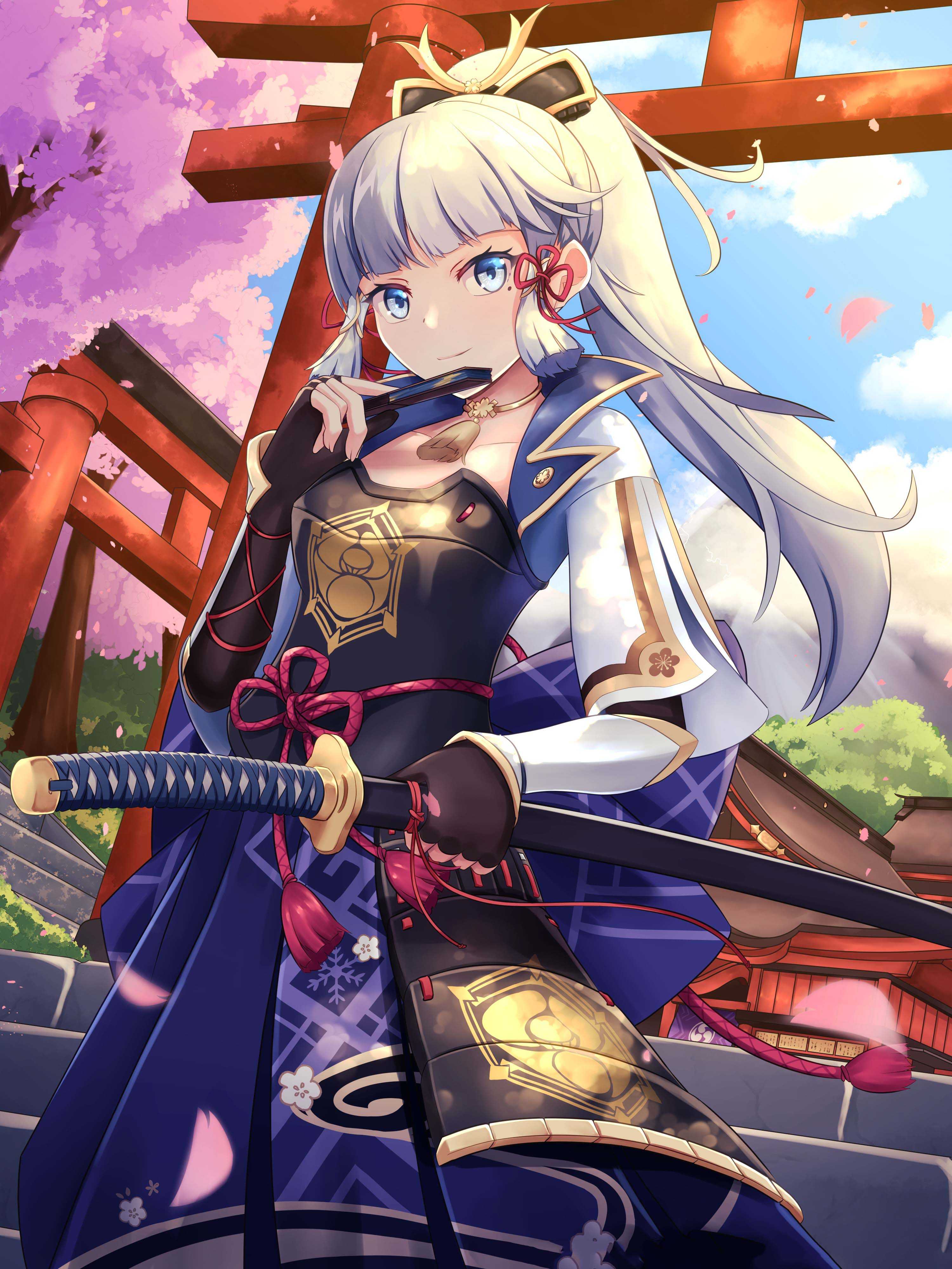 3000x4000  genshin Impact Ayaka обои - обои #940E 