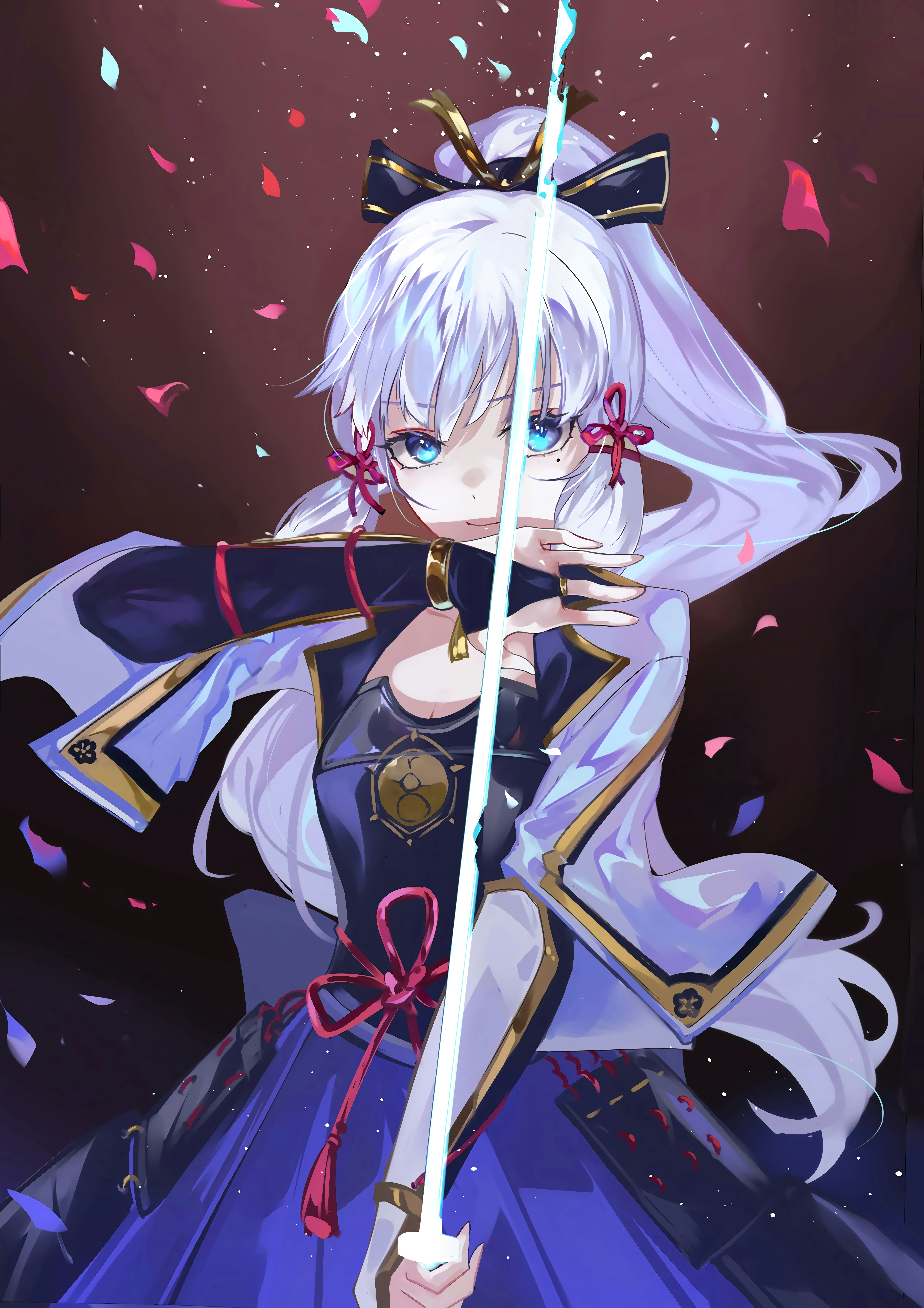 5936x8400  Kamisato Ayaka (Genshin Impact) - HD Mobile Walls