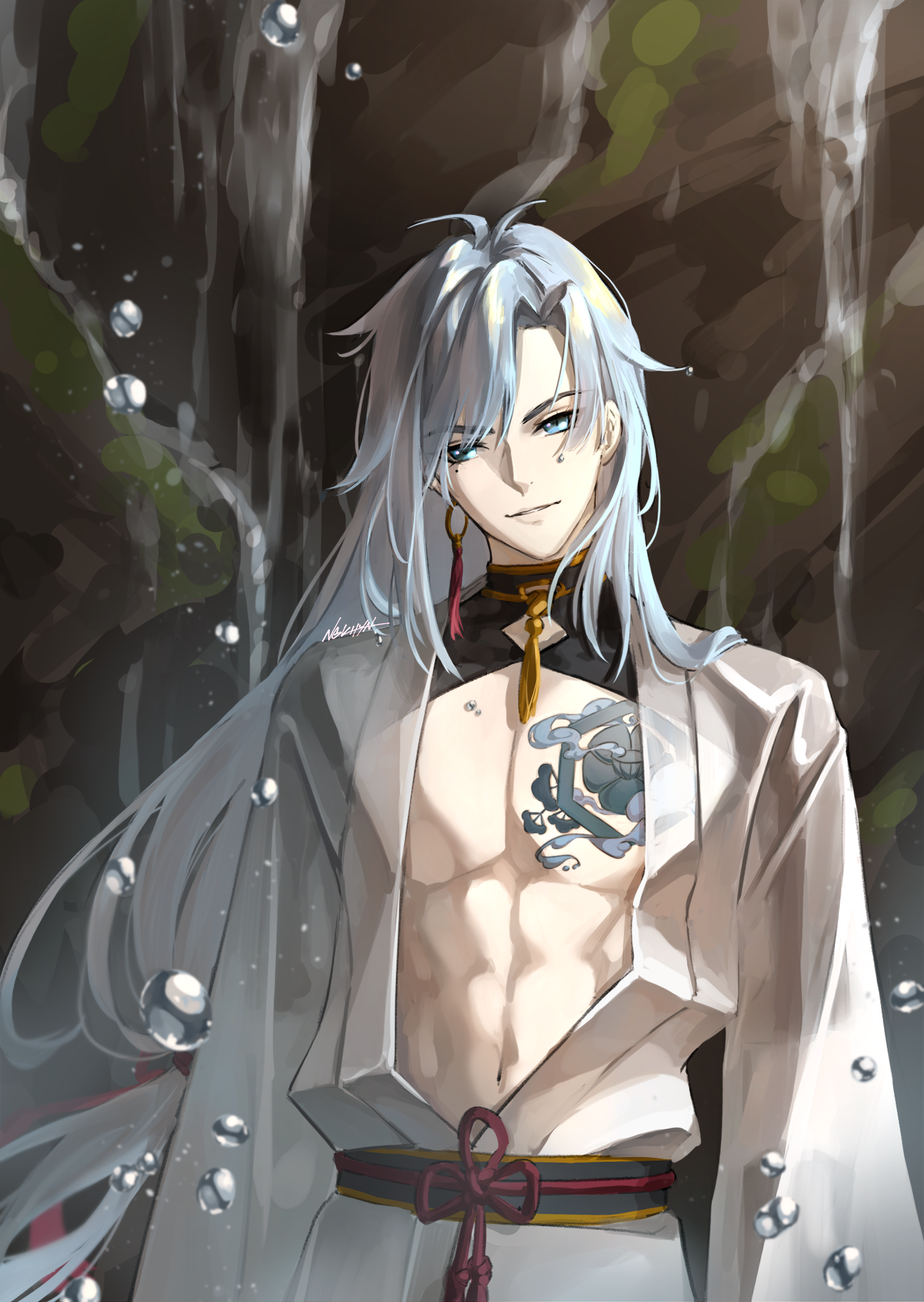 2171x3059  hd обои Genshin Impact, Kamisato Ayaka - Walpaperforu