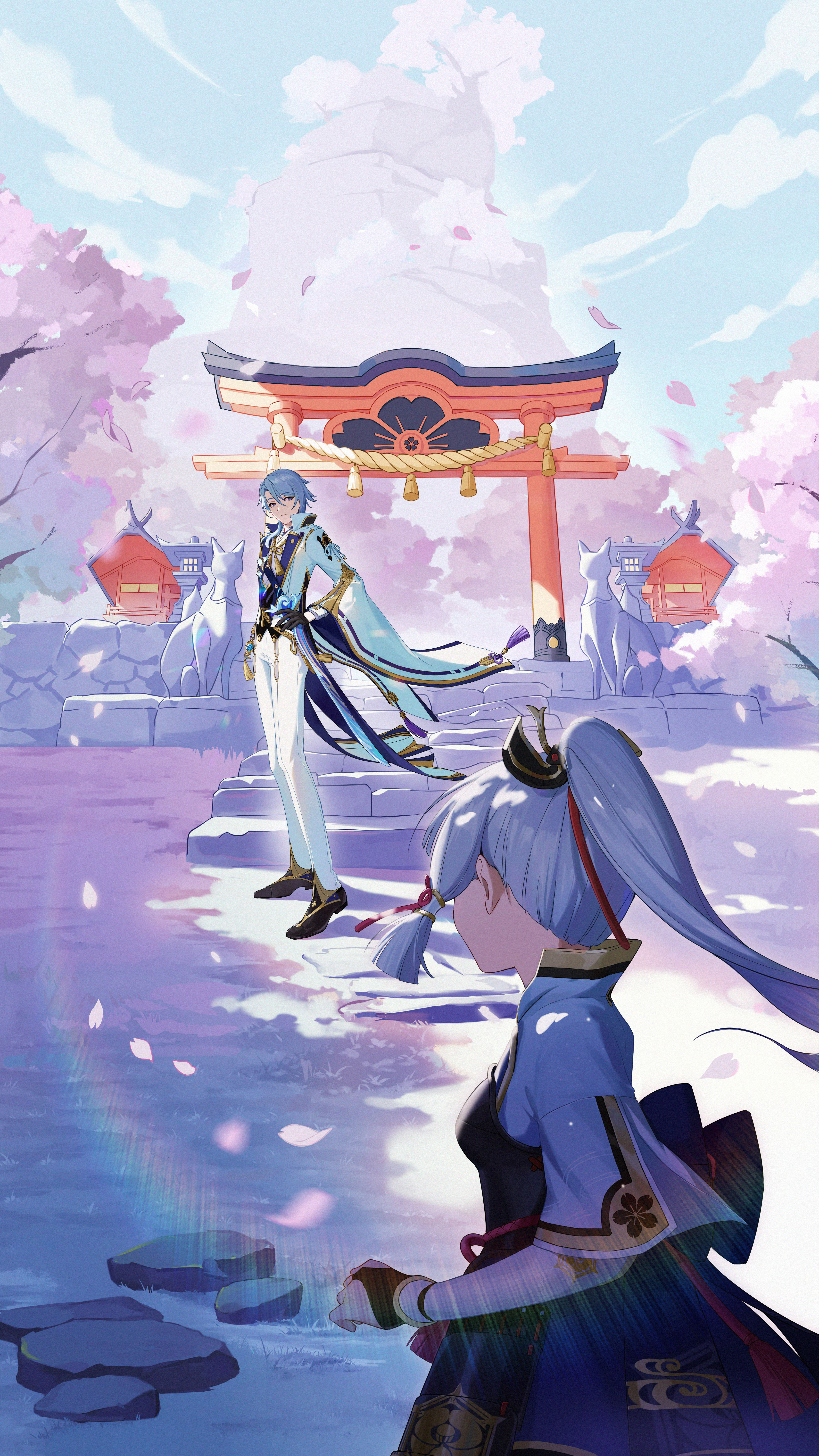 3375x6000  hortensia Saga \ "Новый год Limited 17ur \" Bernadetta \ "Вдерживается Гача - DatoSjam