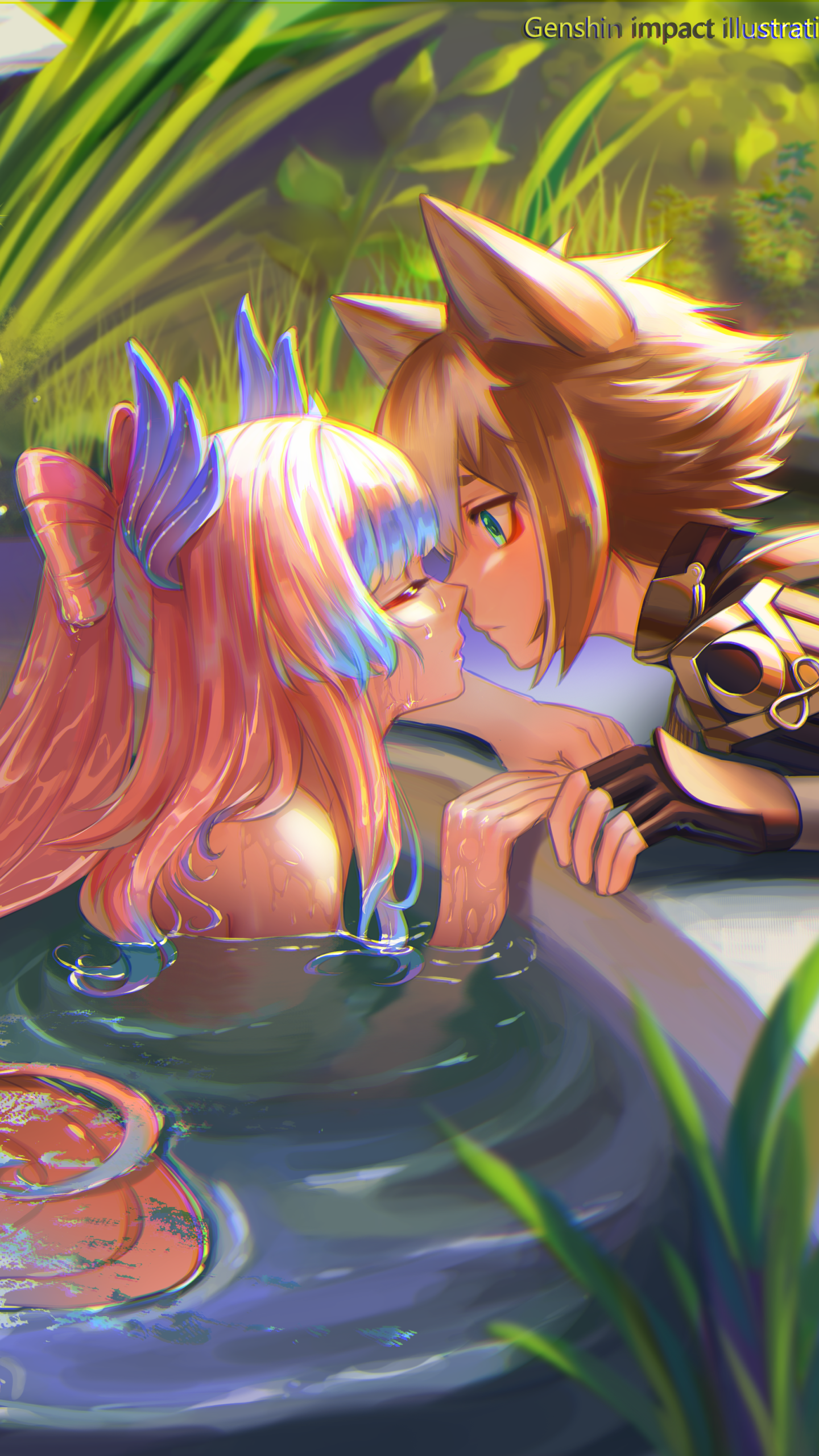 1440x2560  gorou Обои - Обои пещера 