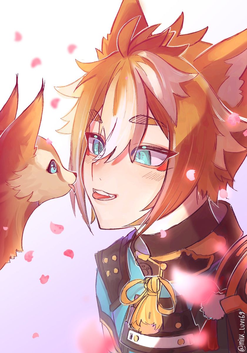 840x1200  genshin Impact - MS Hina (Gorou) от Carionto на Deviantart