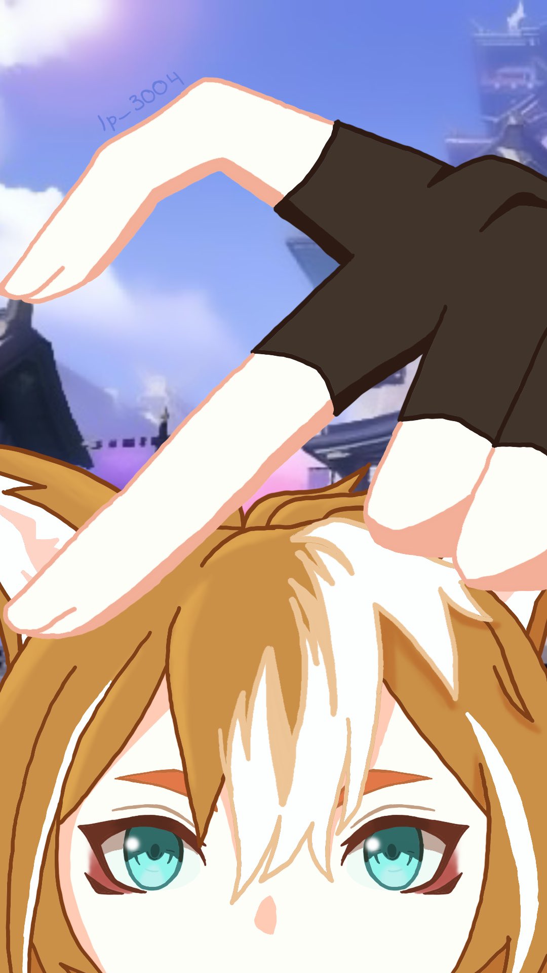 1080x1920  Wallaper ID: 306547 / Видеоиг IMPACT GOROU OCAT_ILLU - Иллюстрации Art Street