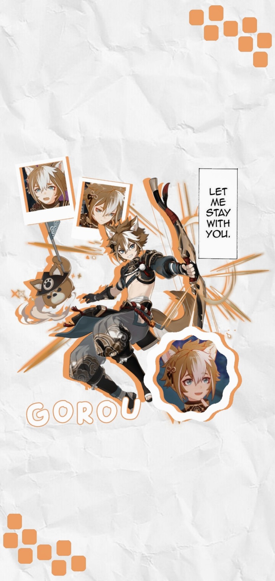 909x1920  Wallpaper ID: 420419 / Video Game Genshin Impact Phone Wallpaper, Gorou (Genshin  Impact), 828x1792 free download